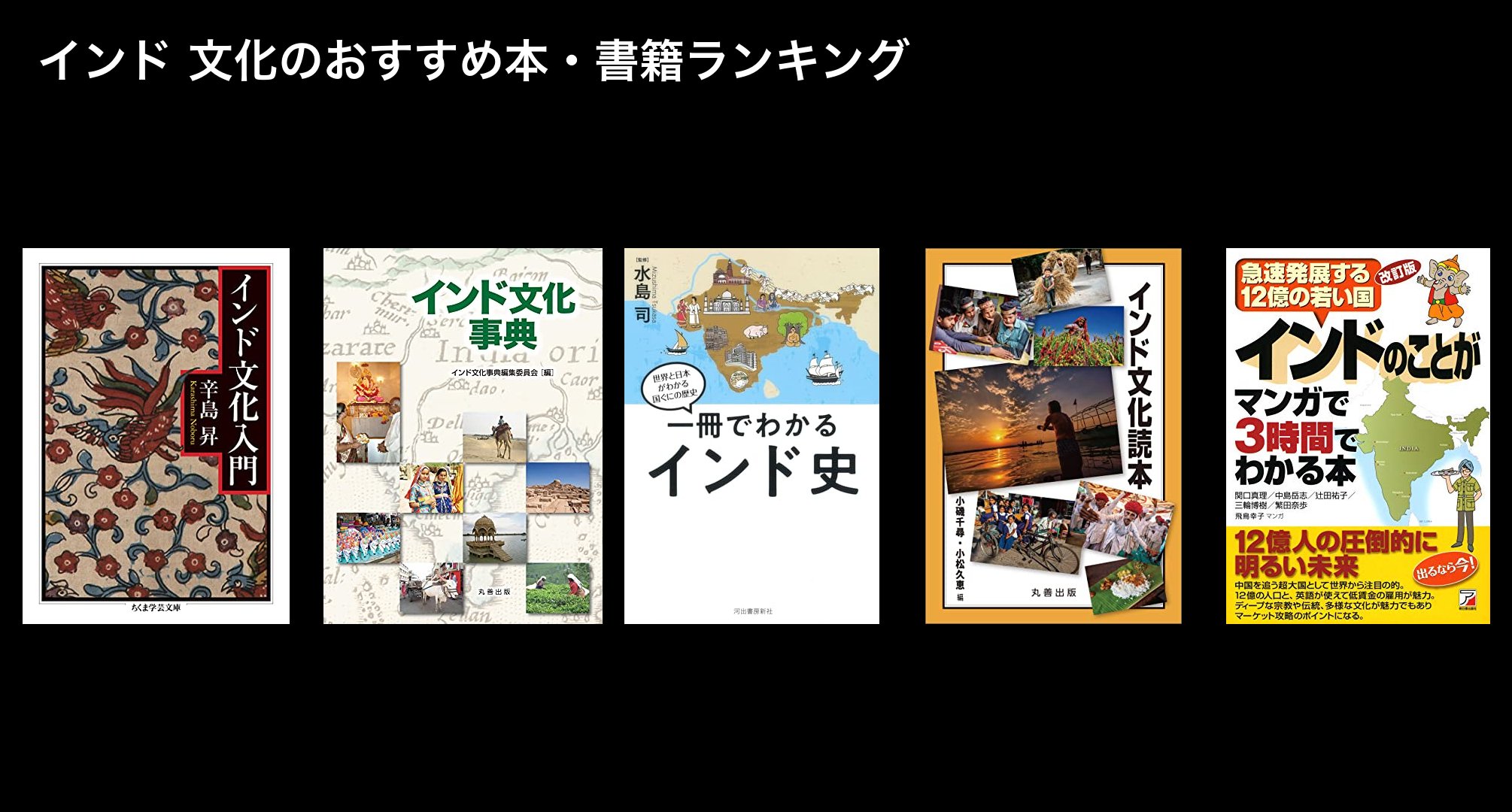 インド 文化のおすすめ本・書籍ランキング