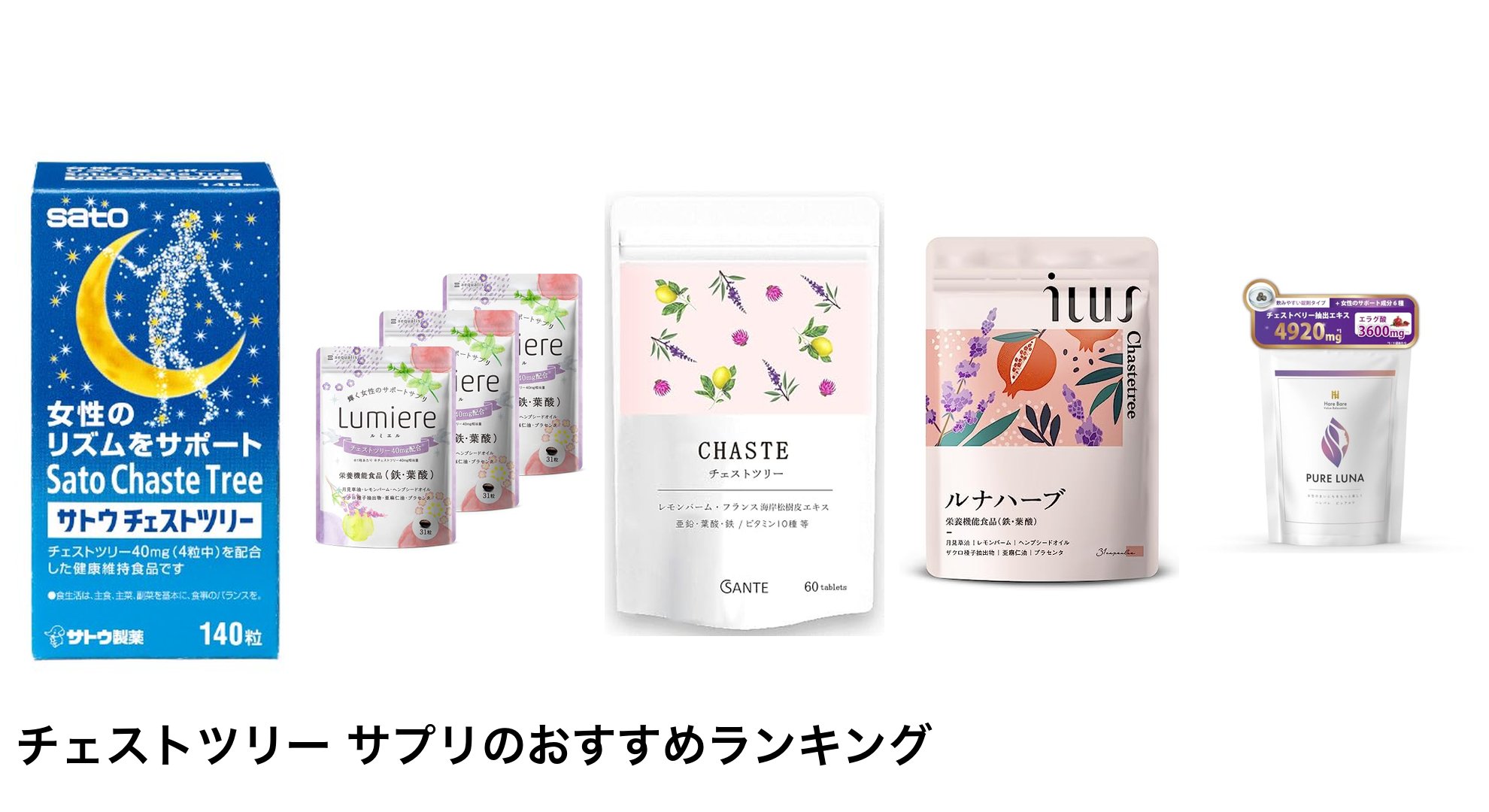 チェストツリー サプリのおすすめランキング