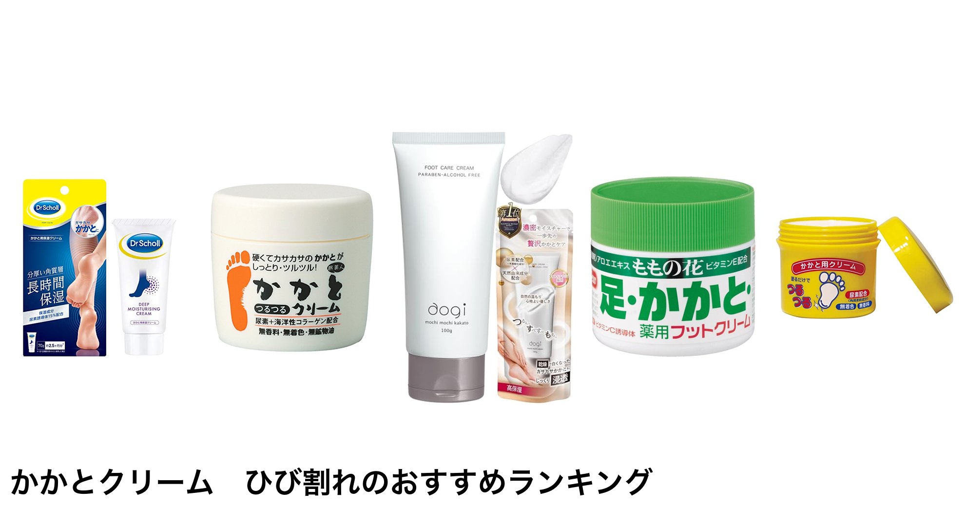 かかとクリーム ひび割れのおすすめランキング