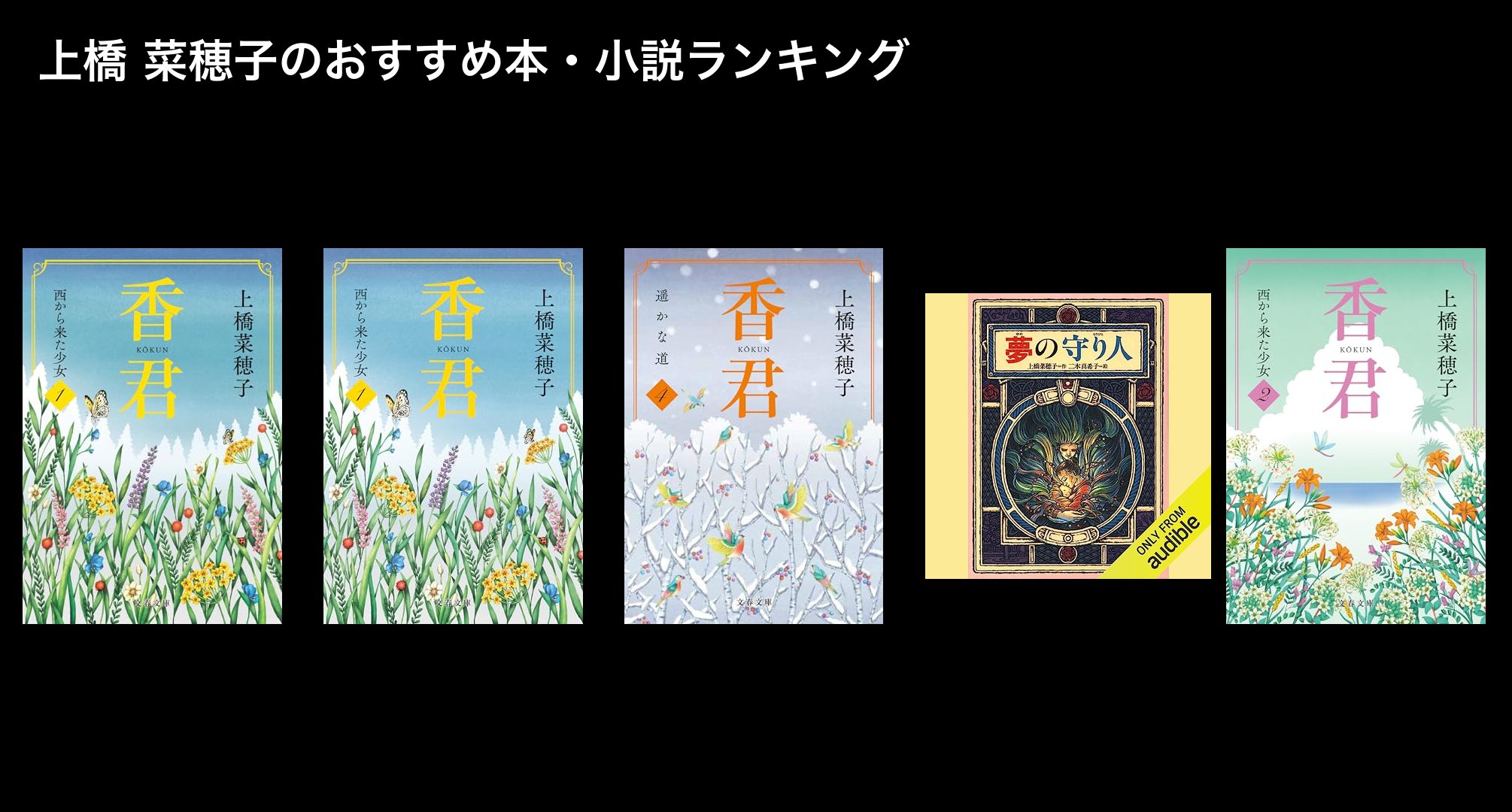 上橋 菜穂子のおすすめ本・小説ランキング