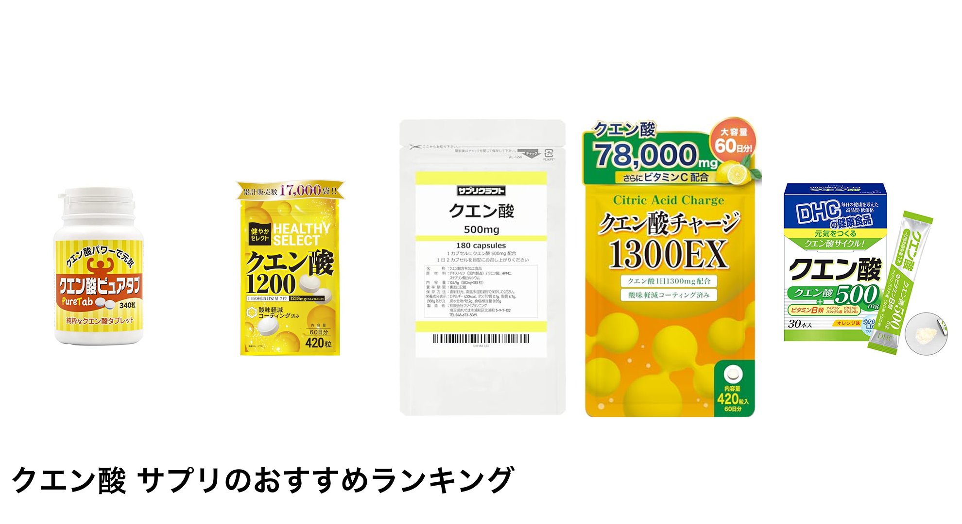 ケルセチン サプリのおすすめランキング