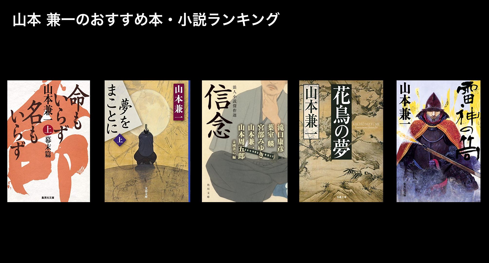 山本 兼一のおすすめ本・小説ランキング