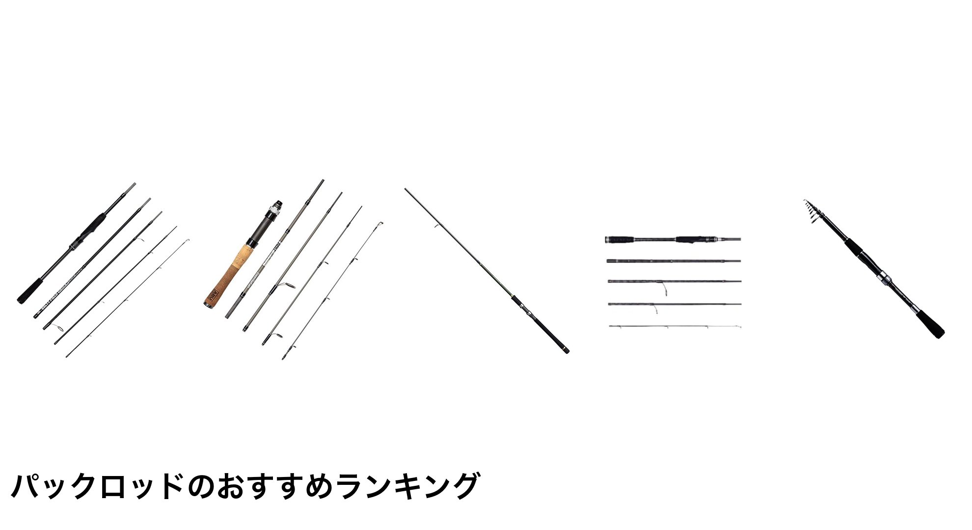 パックロッドのおすすめランキング