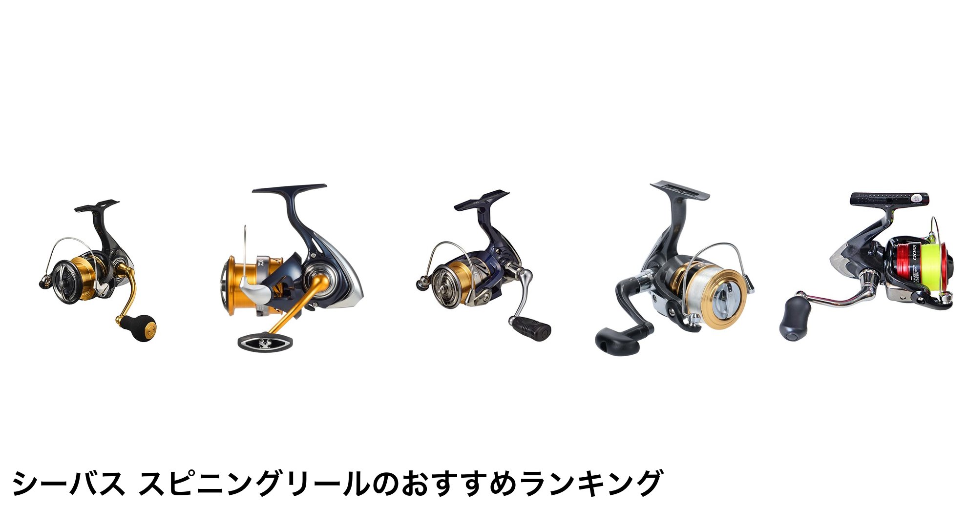 シーバス スピニングリールのおすすめランキング
