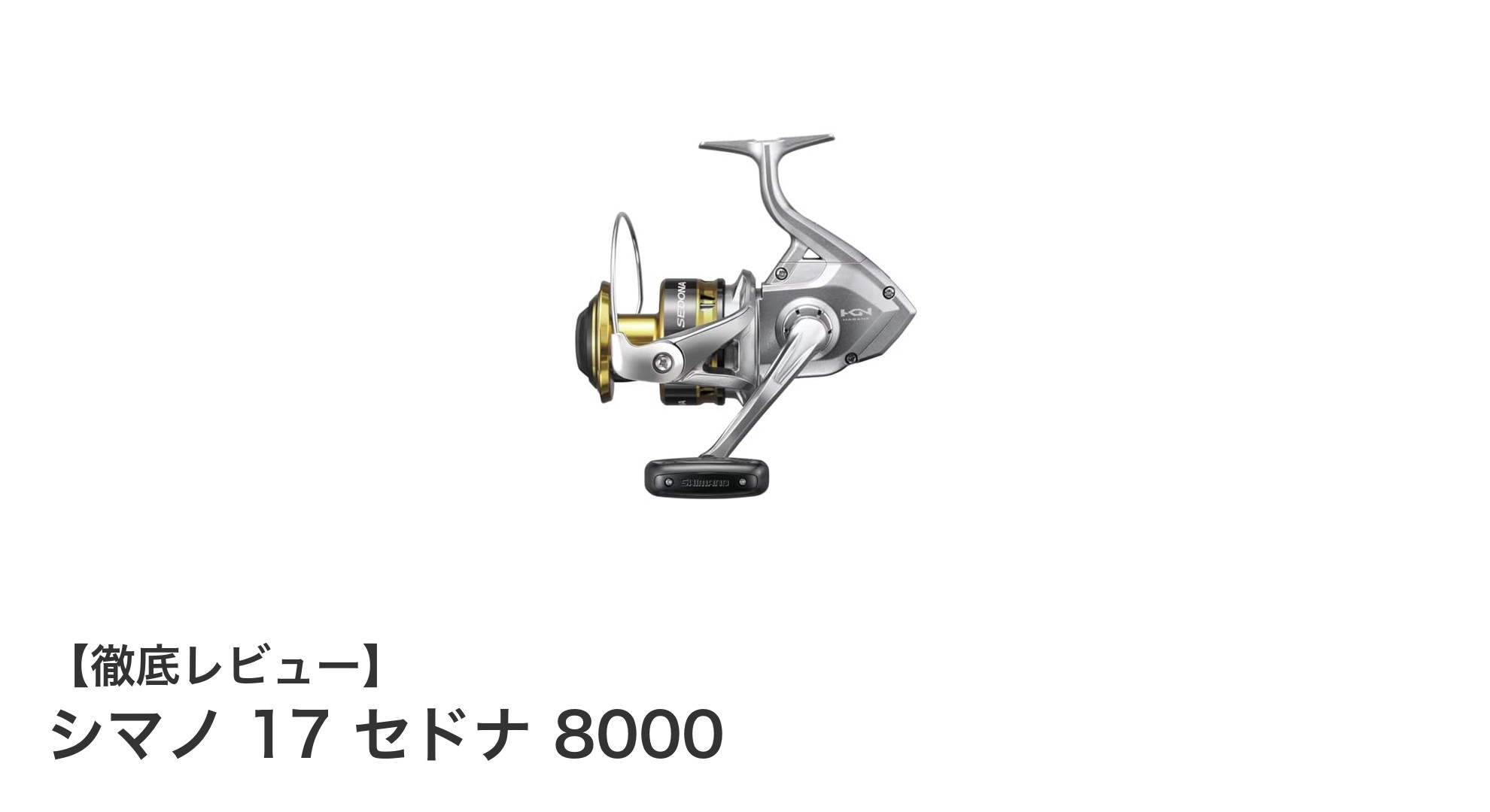 シマノ 17 セドナ 8000：初心者に優しいジギング用スピニングリールの決定版
