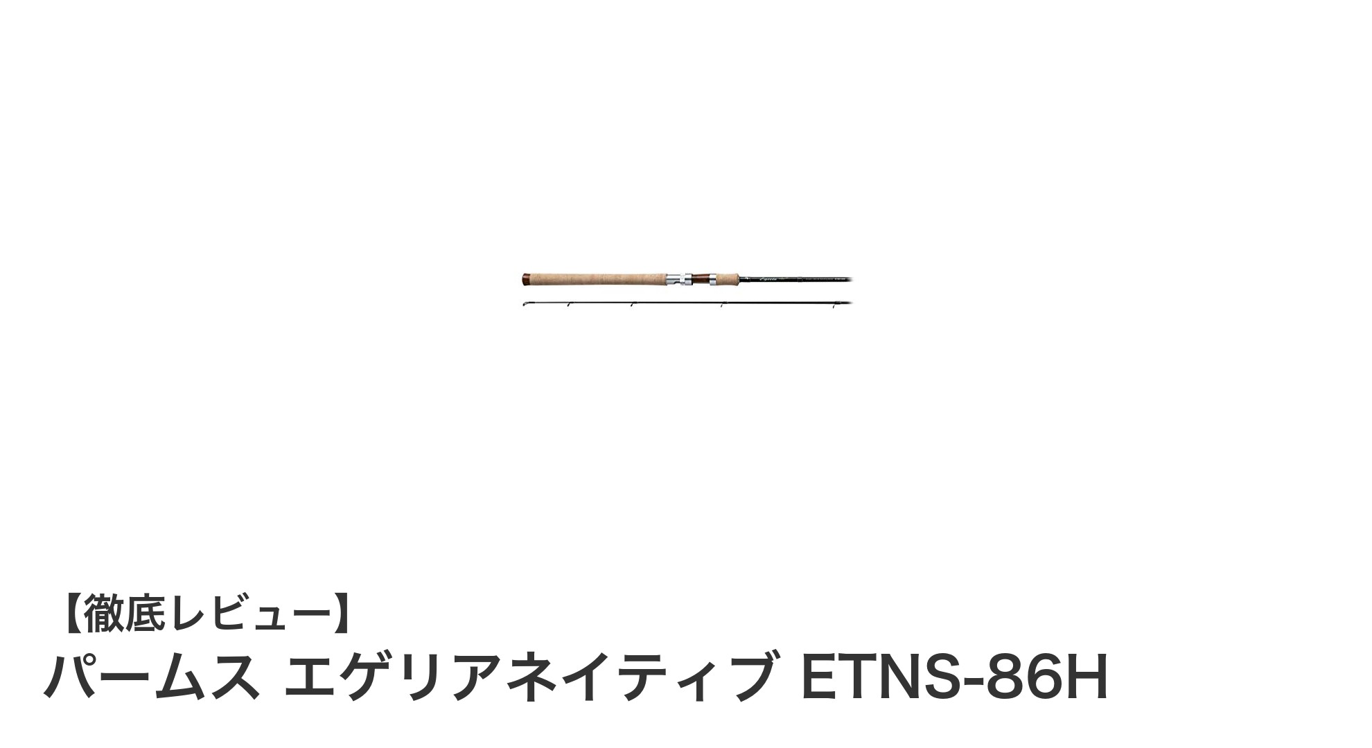 パームス エゲリアネイティブ ETNS‐86H：軽量で扱いやすいヘビーパワーロッドの新定番
