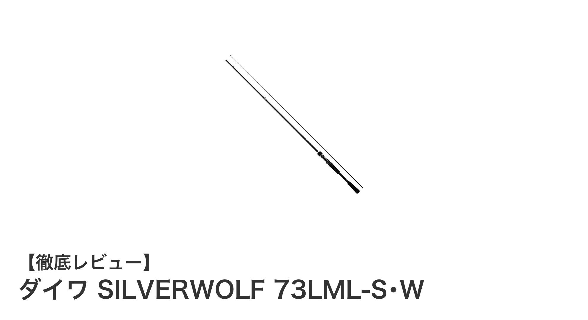 初心者にも最適!ダイワの軽量チニングロッド「SILVERWOLF 73LML-S・W」の魅力とは?