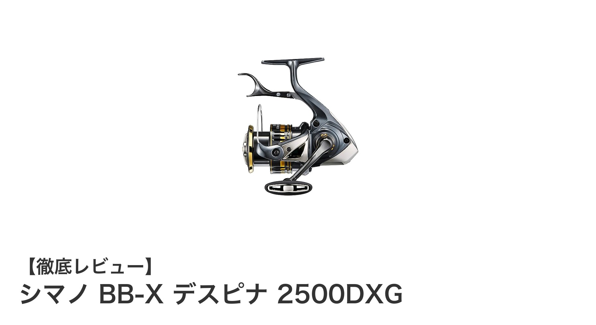 シマノ BB-X デスピナ 2500DXG：パワフルかつ軽量なレバーブレーキスピニングリールの決定版