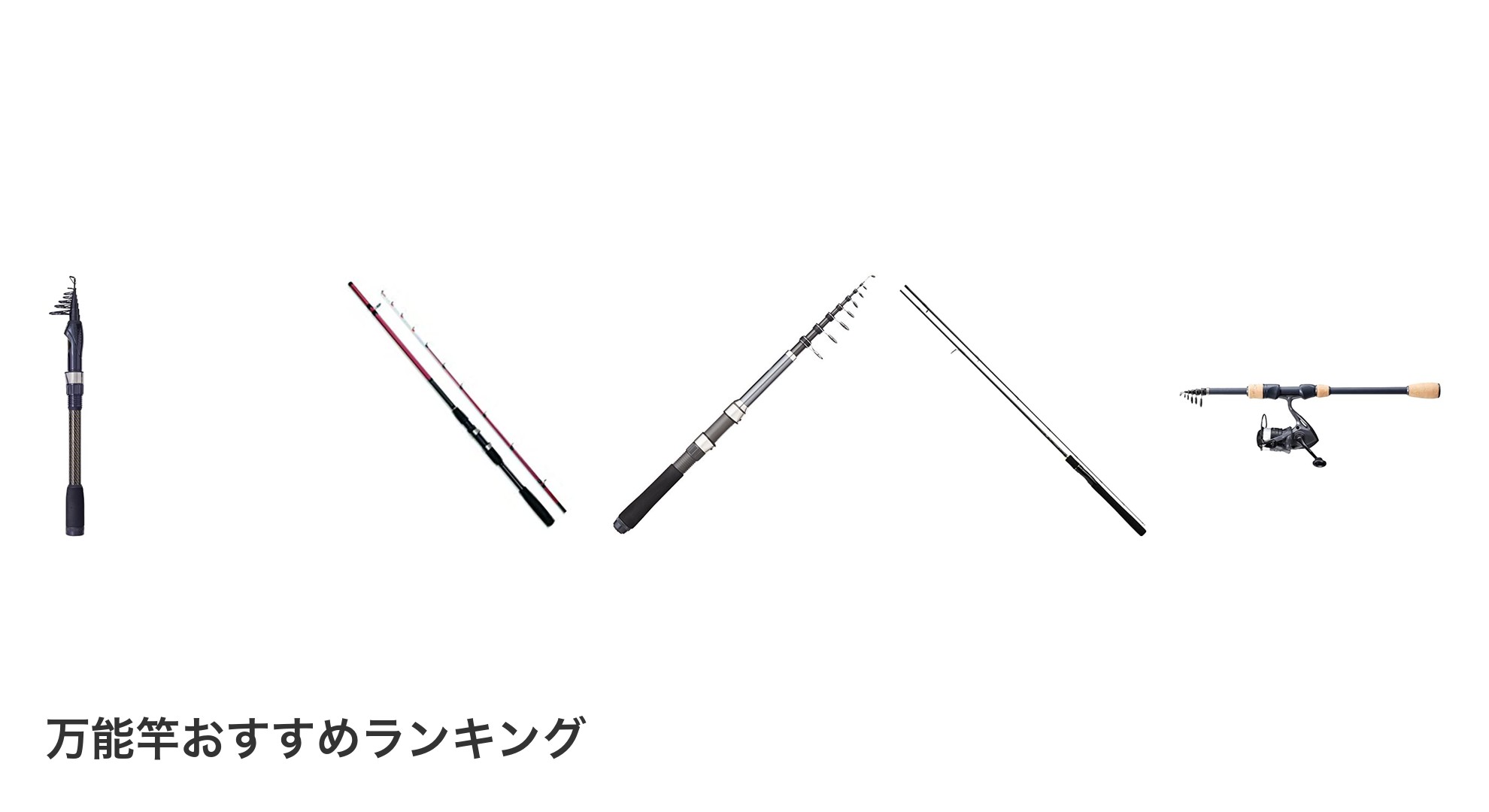 万能竿のおすすめランキング