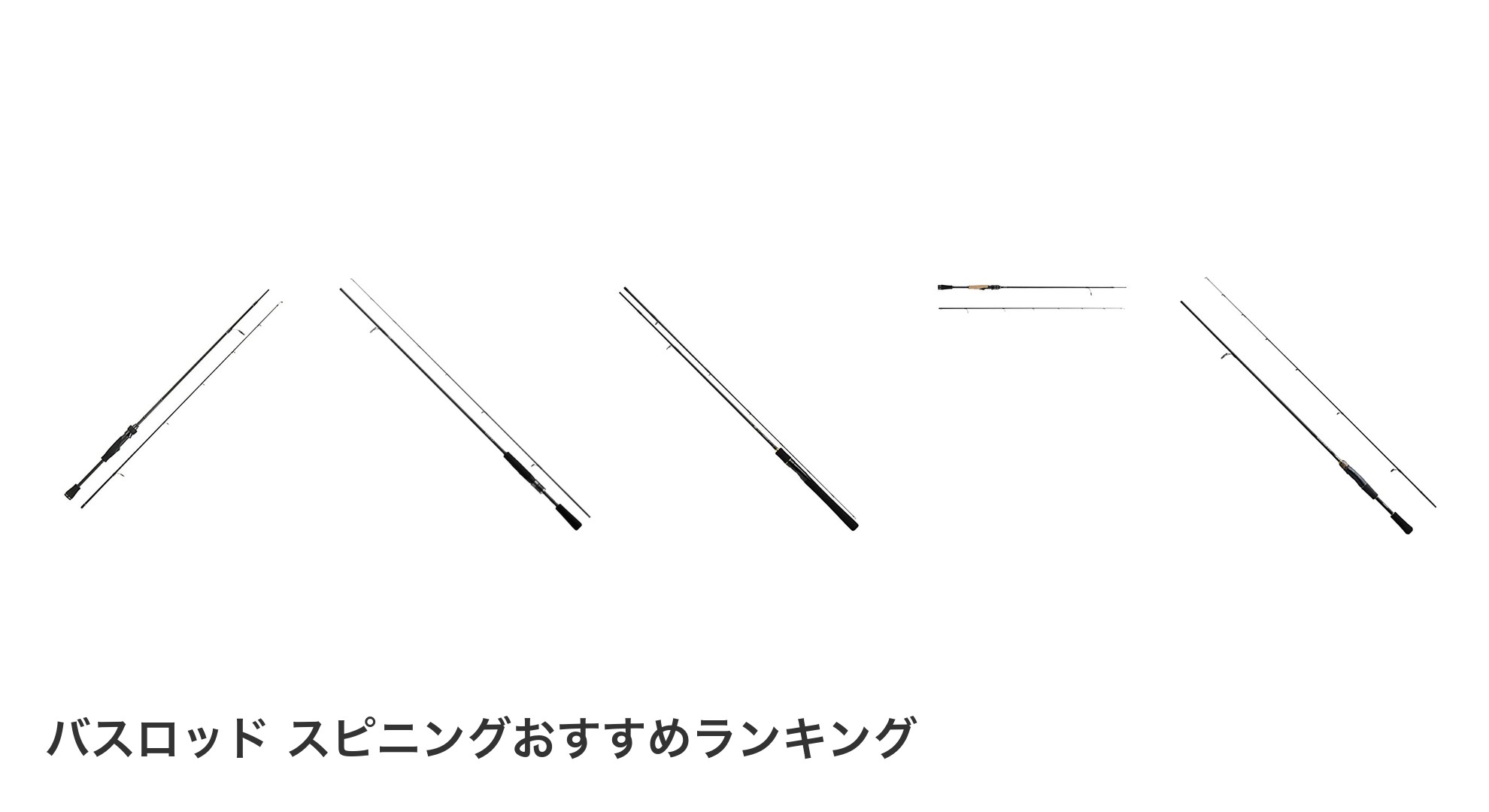 バスロッド スピニングのおすすめランキング