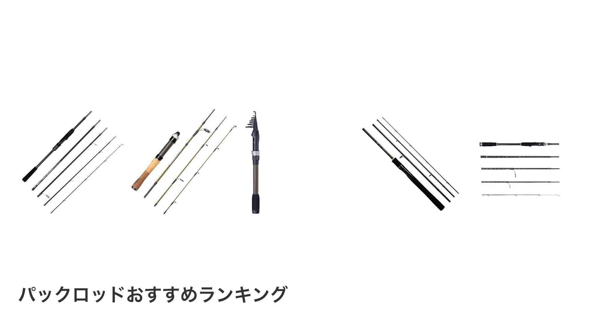 パックロッドのおすすめランキング