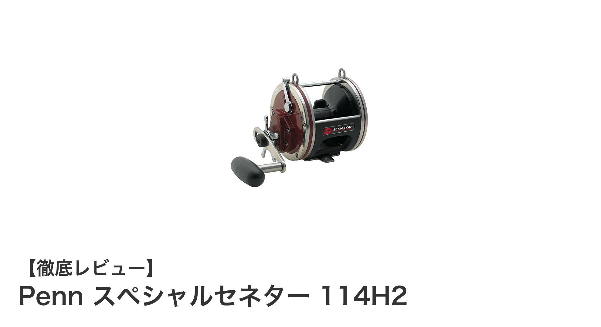 パワフルな巻き心地と高耐久性を誇るPENNスペシャルセネター114H2レビュー
