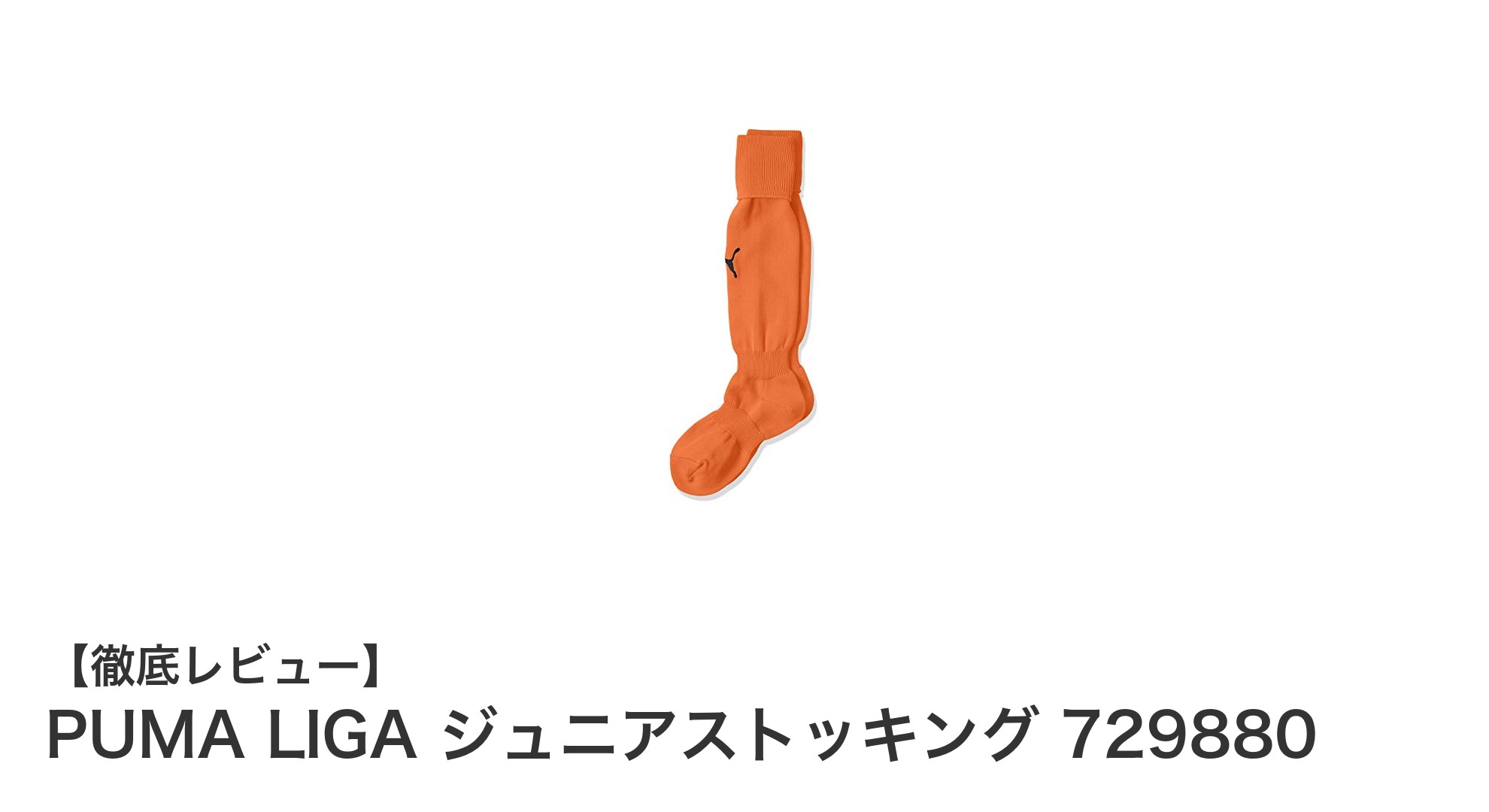 PUMA LIGA ジュニアストッキングで快適にキックオフ！2024年秋冬の新色登場