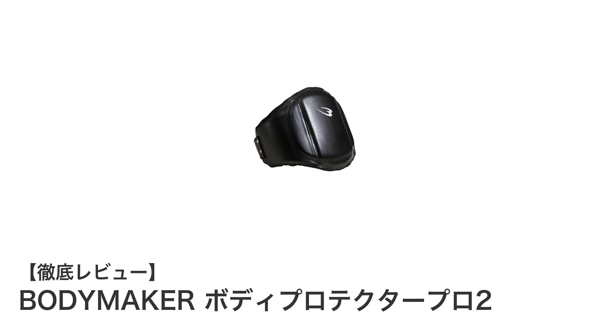 耐久性抜群！BODYMAKERのプロ仕様ボディプロテクターで格闘技を極める