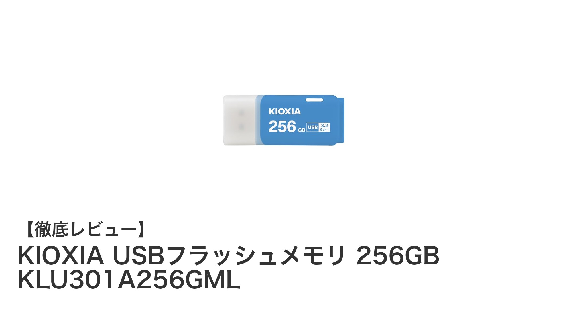 信頼の日本製!KIOXIA 256GB USBフラッシュメモリで高速データ転送を実現
