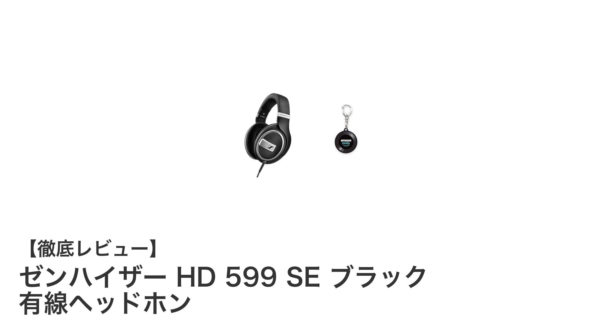 ゼンハイザー HD 599 SE ブラック - クリアな音質を追求した開放型有線ヘッドホンの決定版