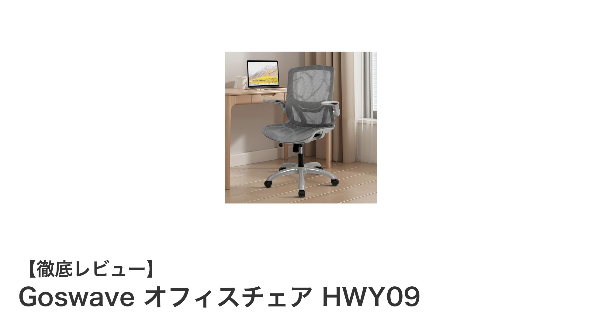 快適さと機能性を追求したGoswaveオフィスチェア HWY09の魅力とは?