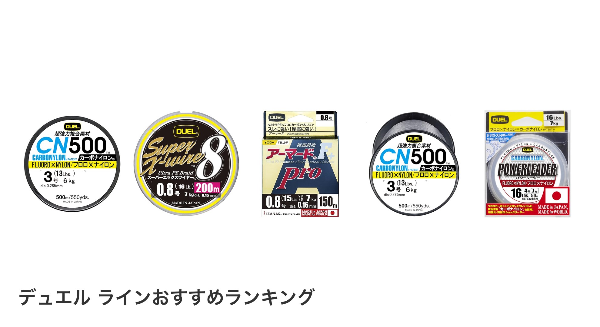 デュエル ラインのおすすめランキング