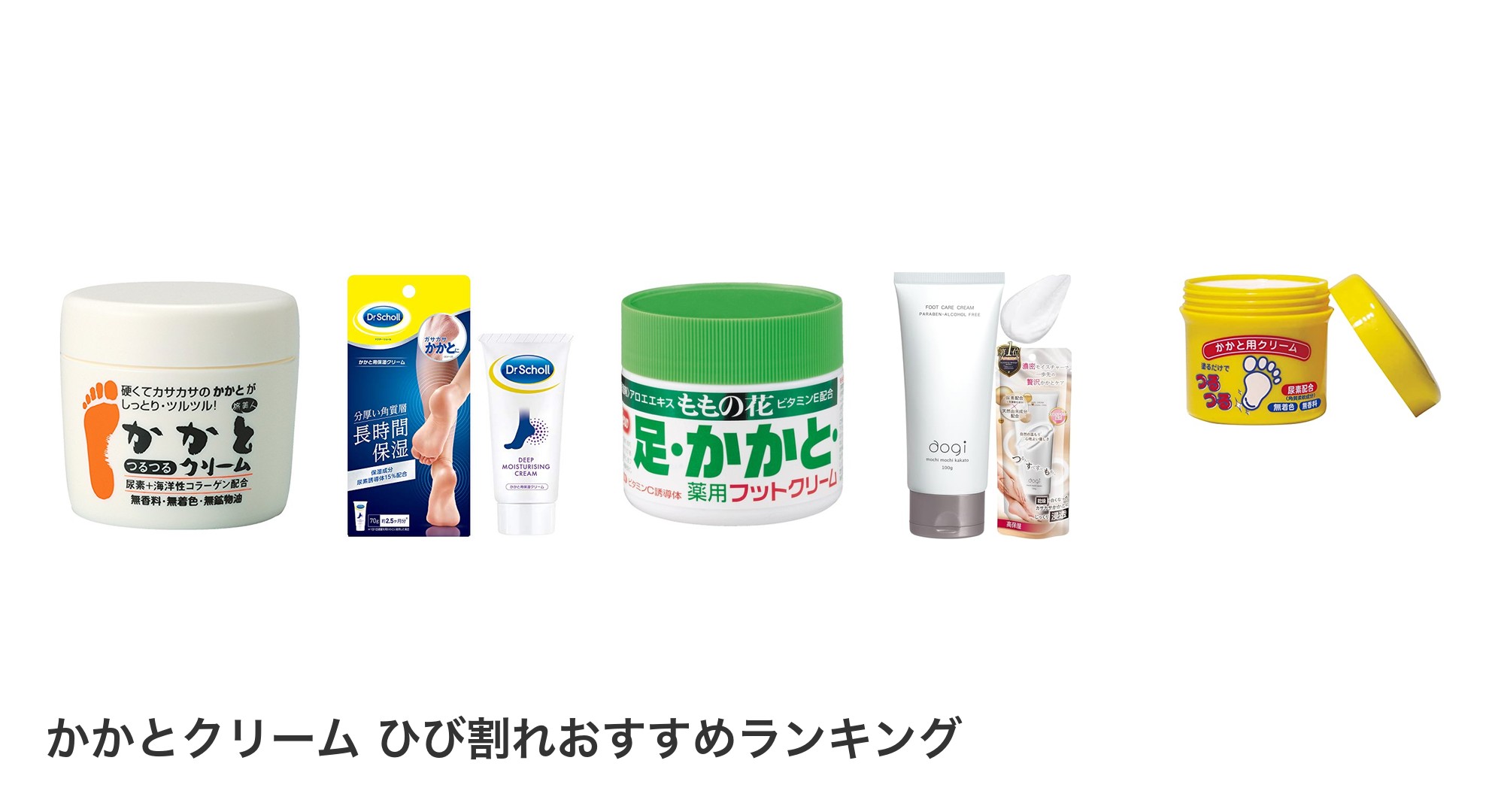 かかとクリーム ひび割れのおすすめランキング