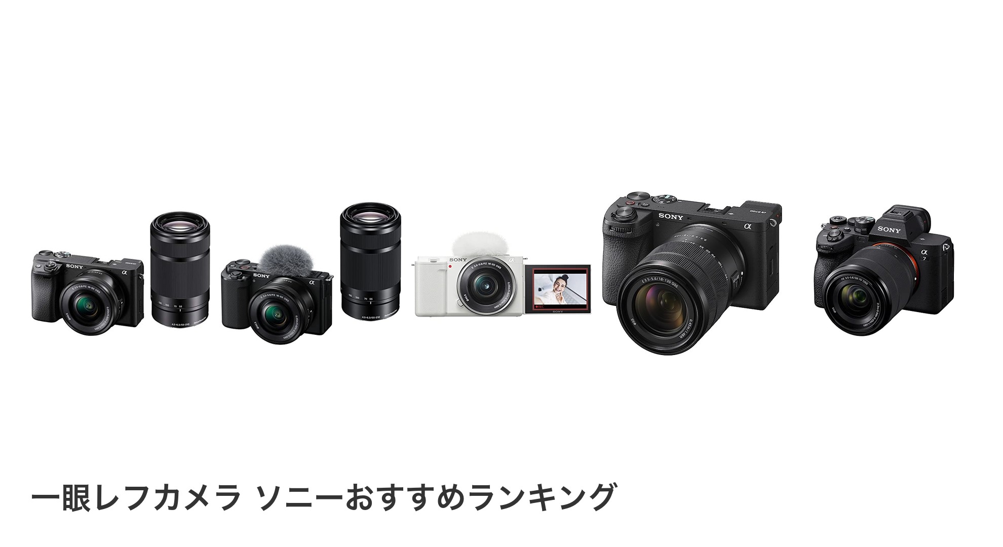 一眼レフカメラ ソニーのおすすめランキング