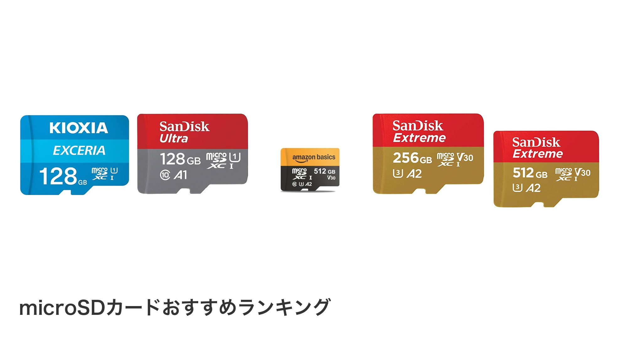 microSDカードのおすすめランキング