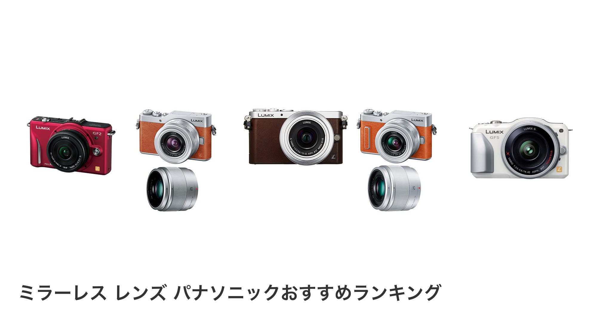 ミラーレス レンズ パナソニックのおすすめランキング