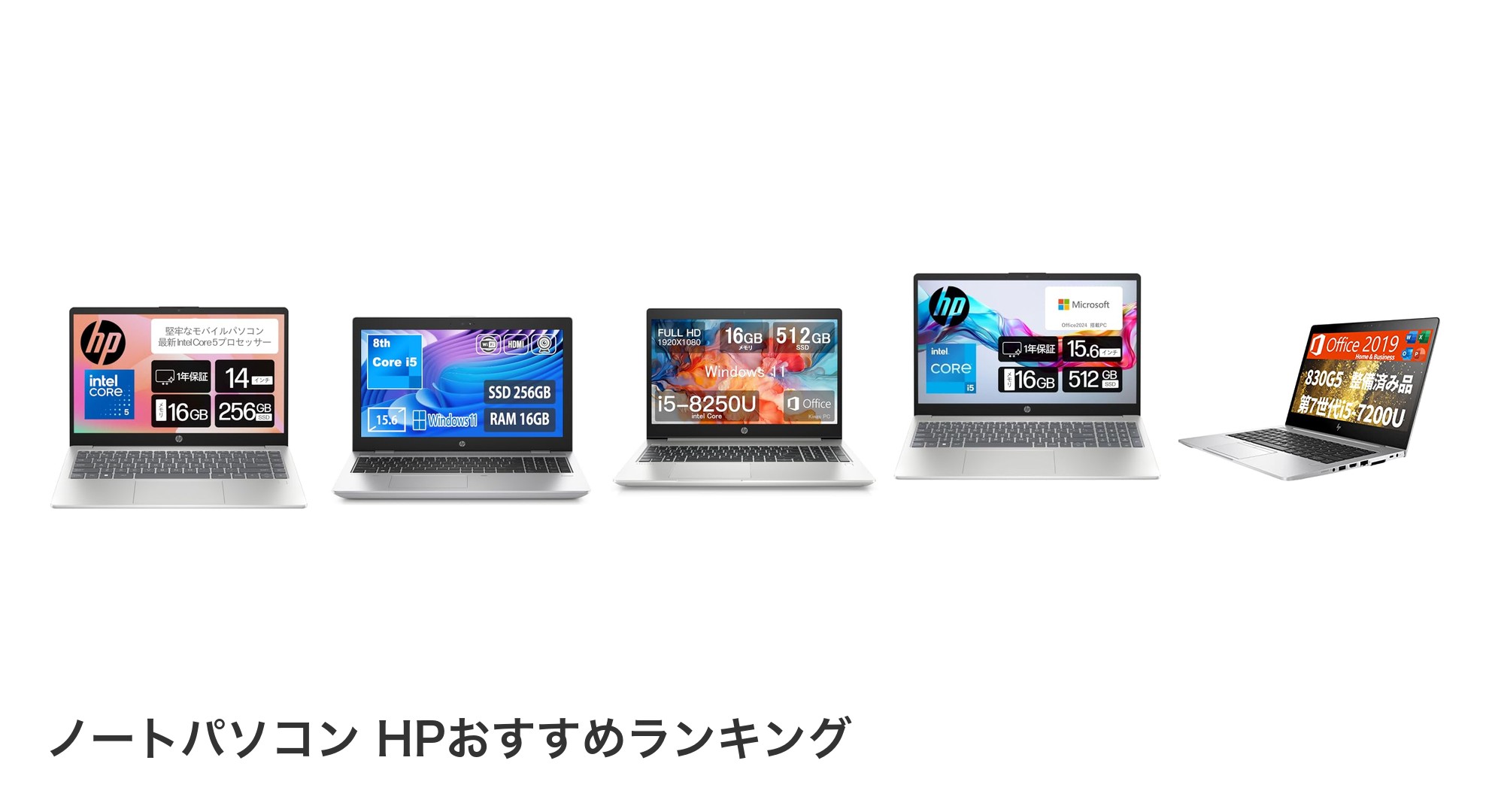 ノートパソコン HPのおすすめランキング