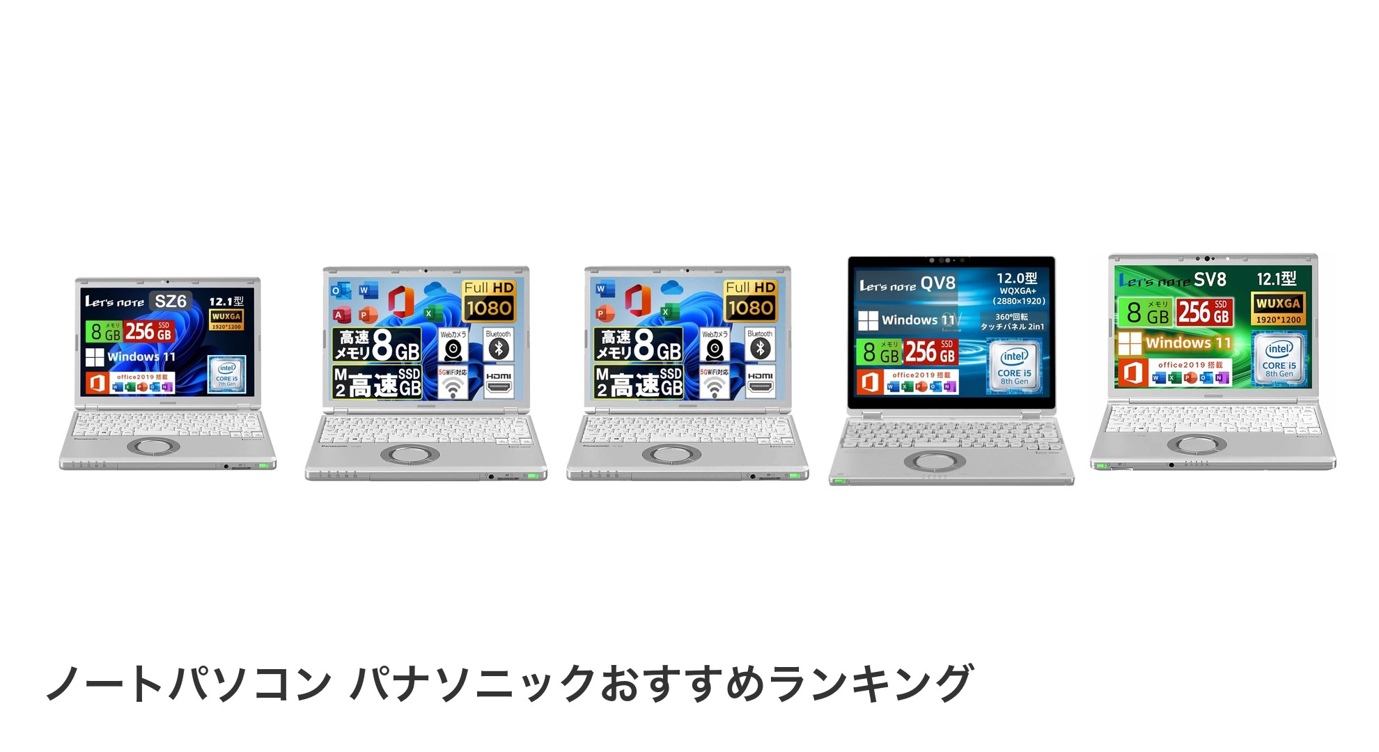 ノートパソコン パナソニックのおすすめランキング
