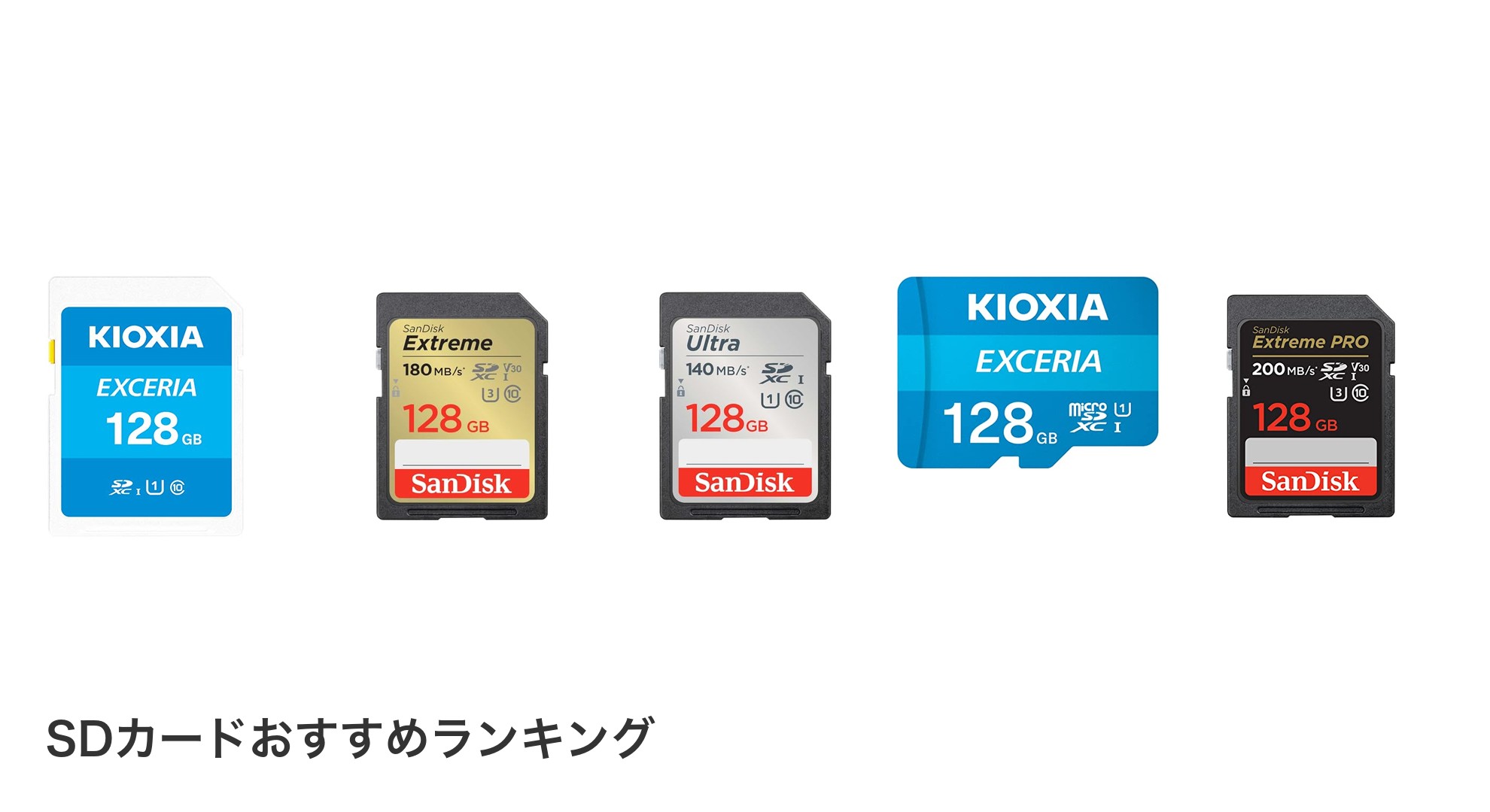 SDカードのおすすめランキング