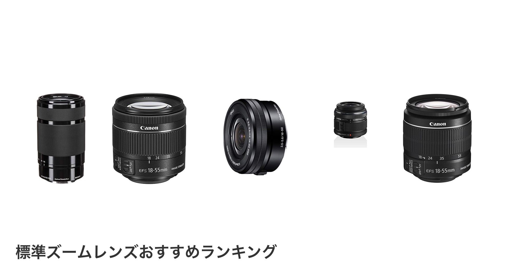 標準ズームレンズのおすすめランキング