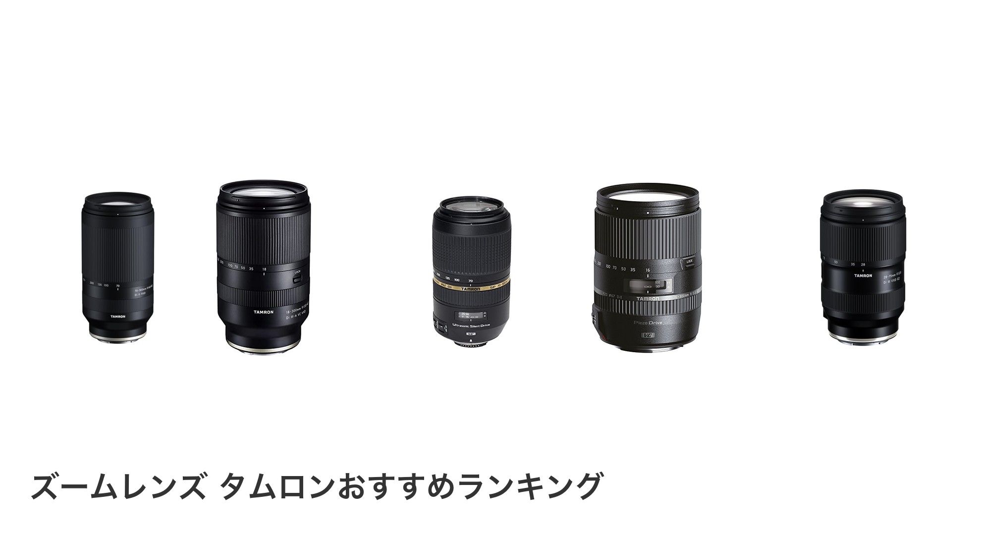 ズームレンズ タムロンのおすすめランキング
