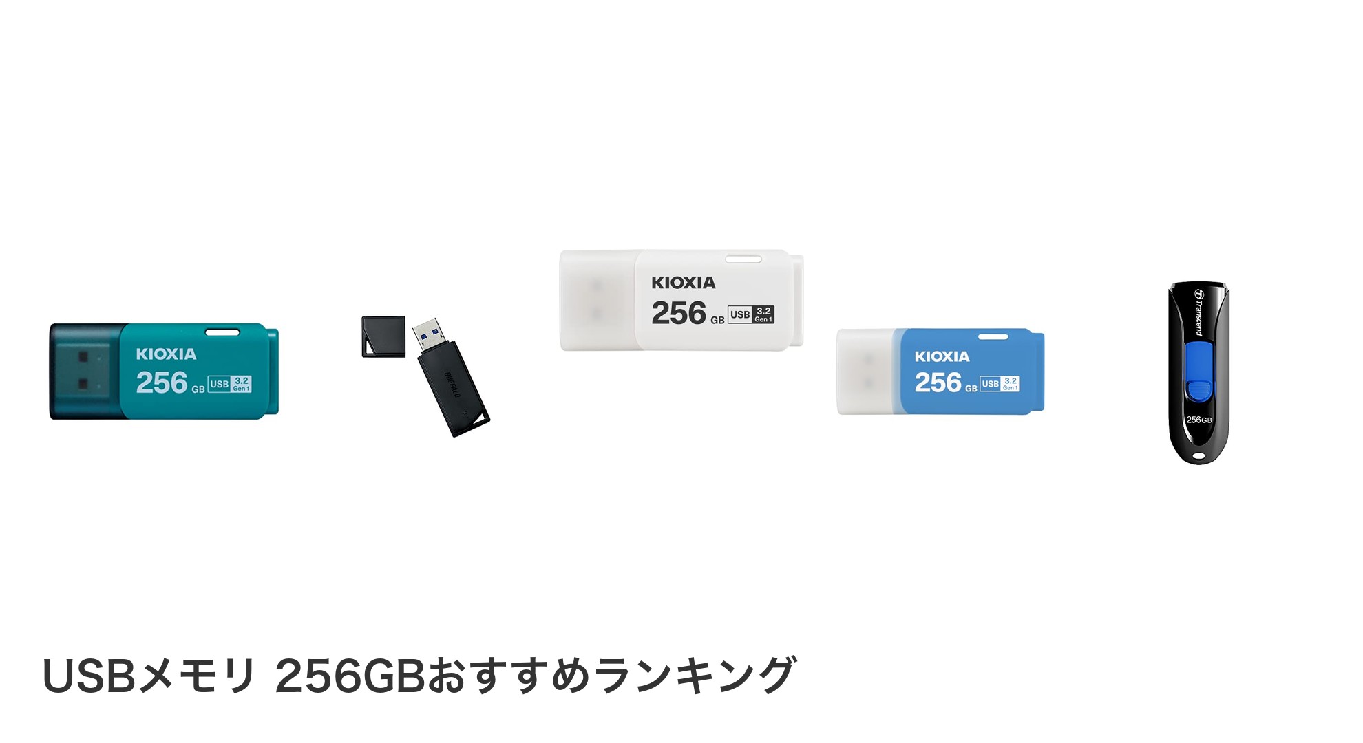 USBメモリ 256GBのおすすめランキング