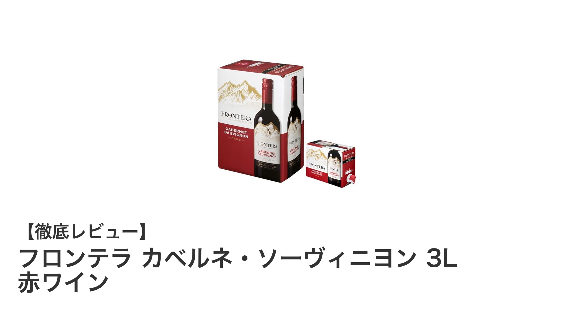 大容量3Lで楽しむ!チリ産カベルネ・ソーヴィニヨン赤ワインの魅力