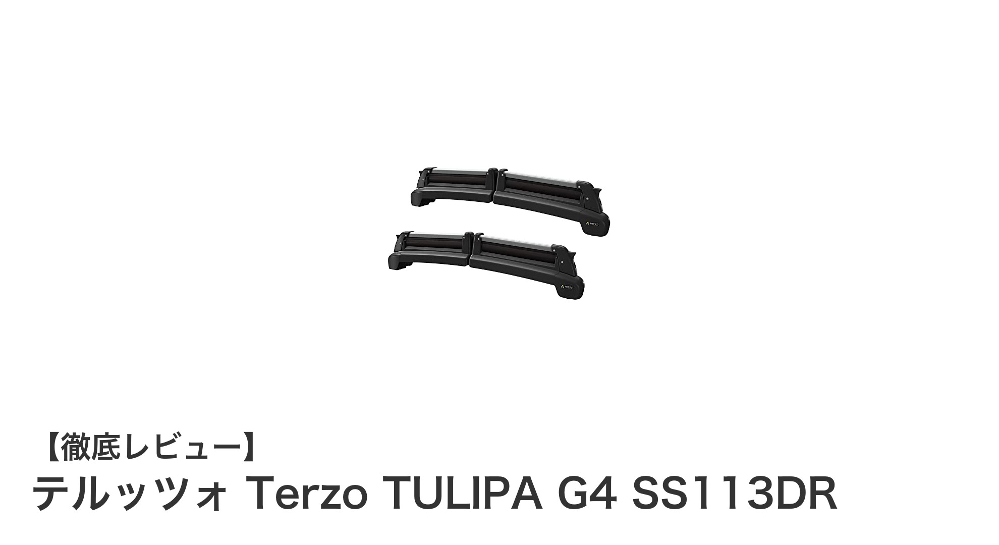 テルッツォ Terzo TULIPA G4 SS113DRで快適なウィンタースポーツを！スキー・スノーボード積載に最適なキャリア紹介