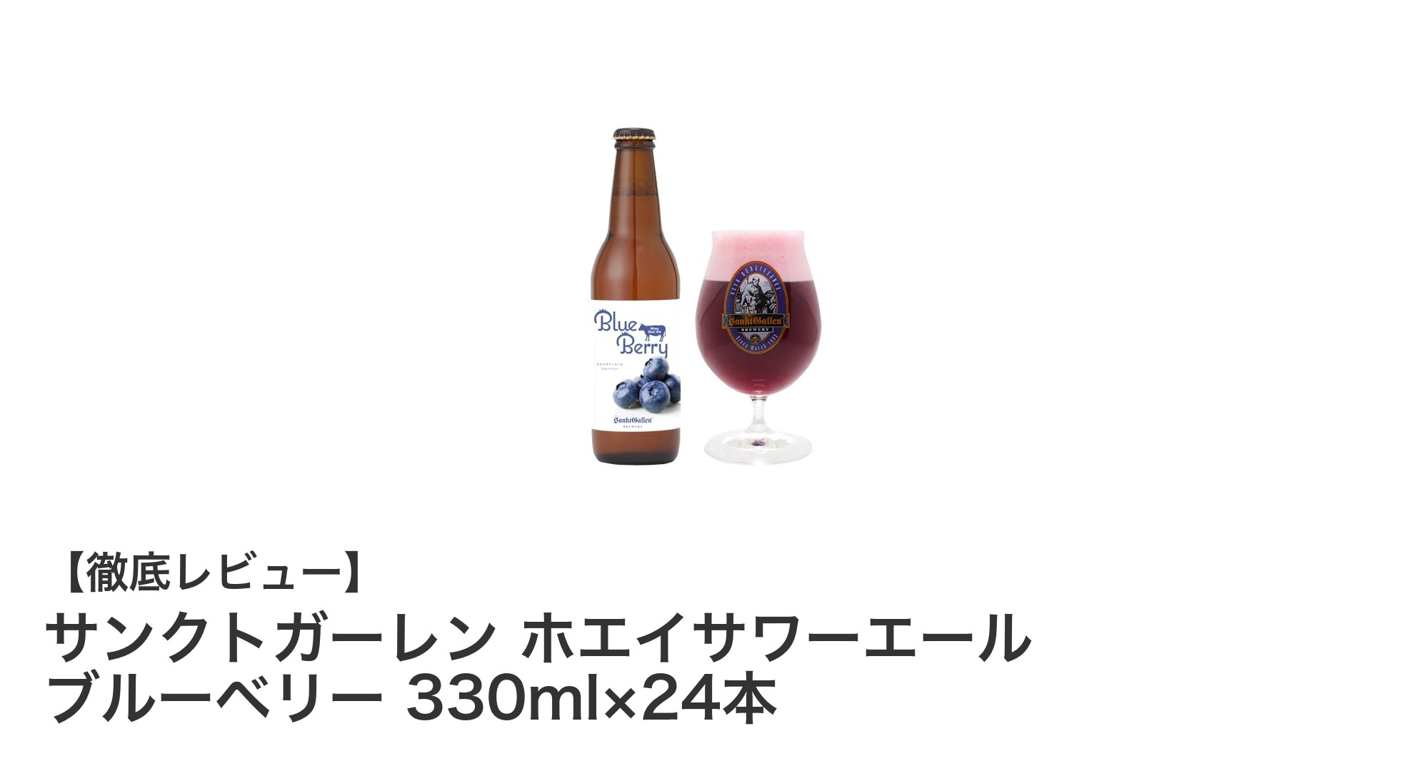 ブルーベリーの甘酸っぱさと乳酸菌豊富なホエイが織りなす新感覚フルーツビールセット