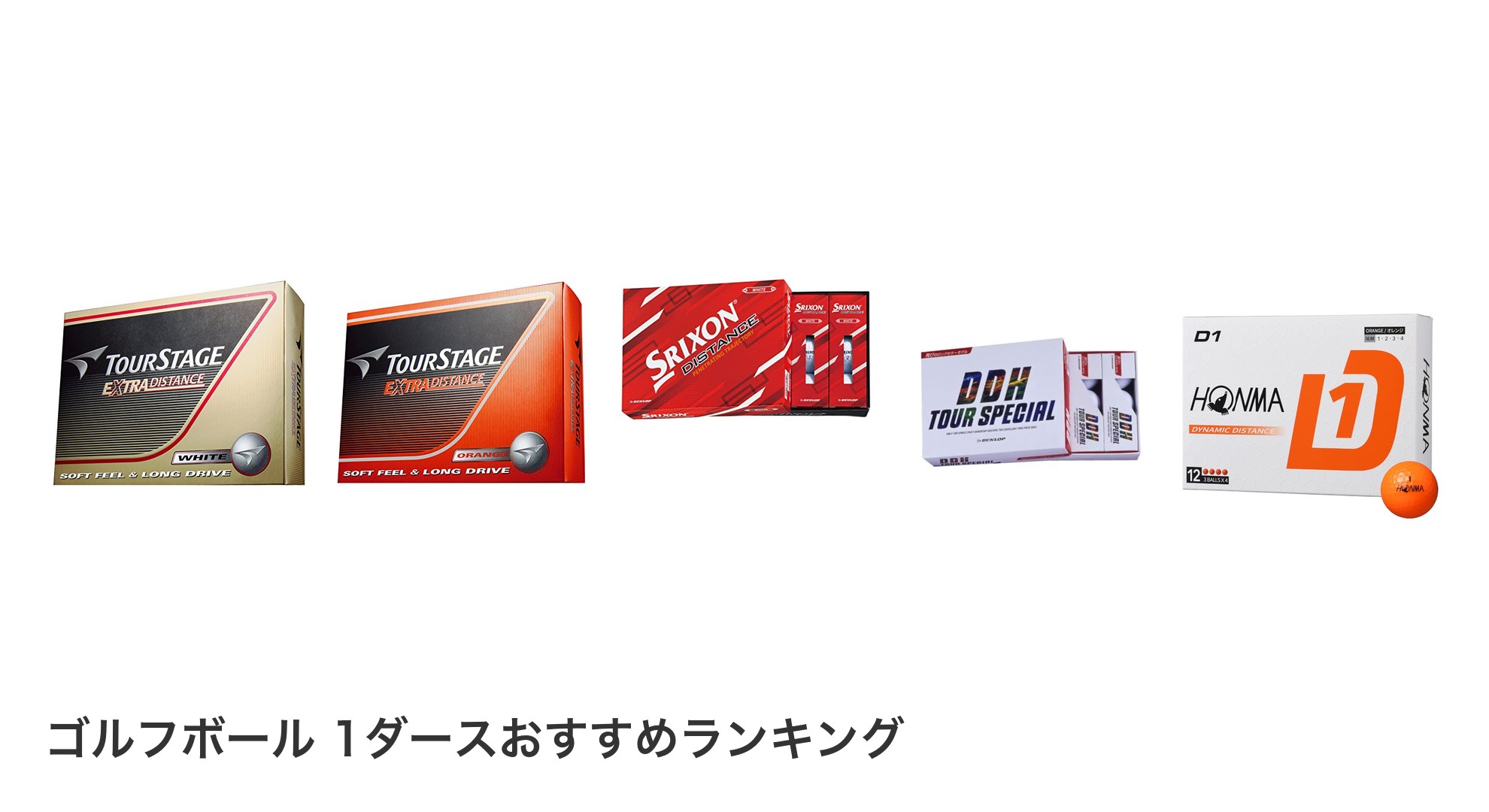 ゴルフボール 1ダースのおすすめランキング