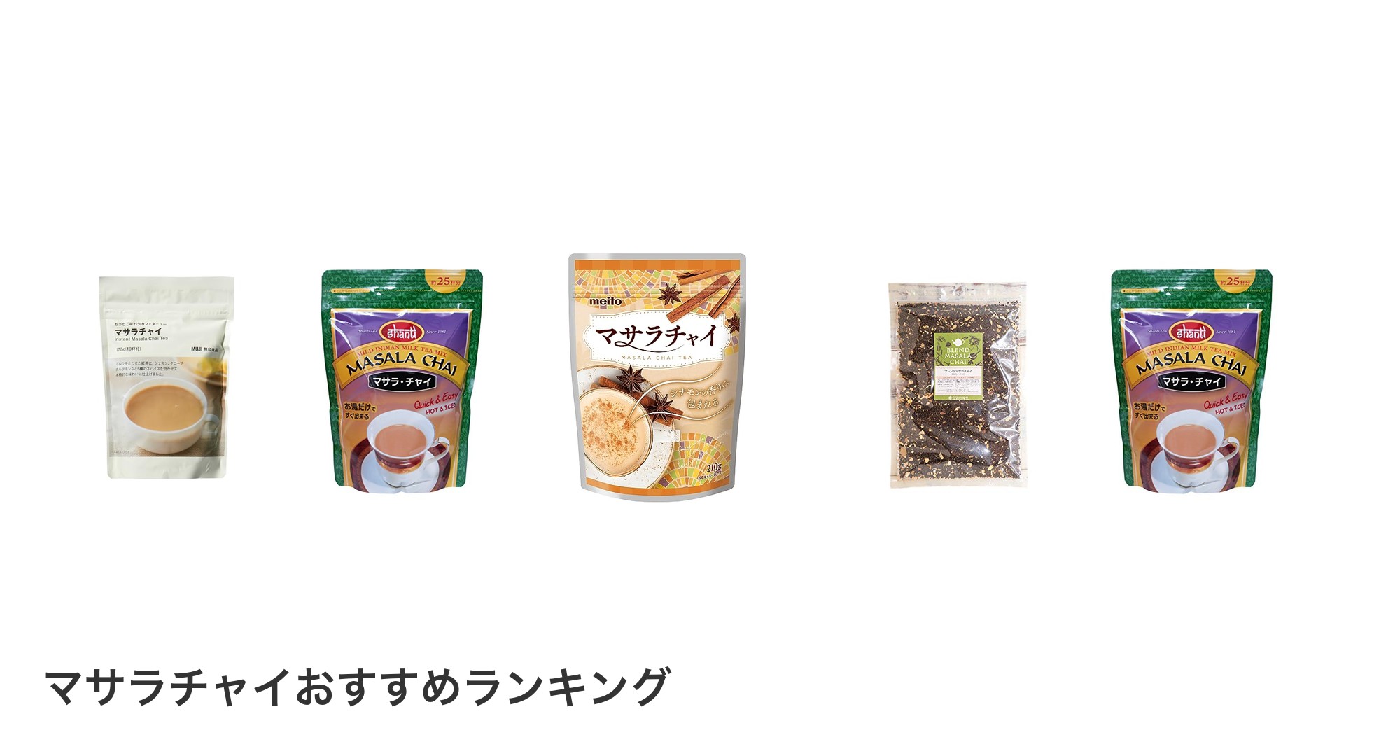 マサラチャイのおすすめランキング