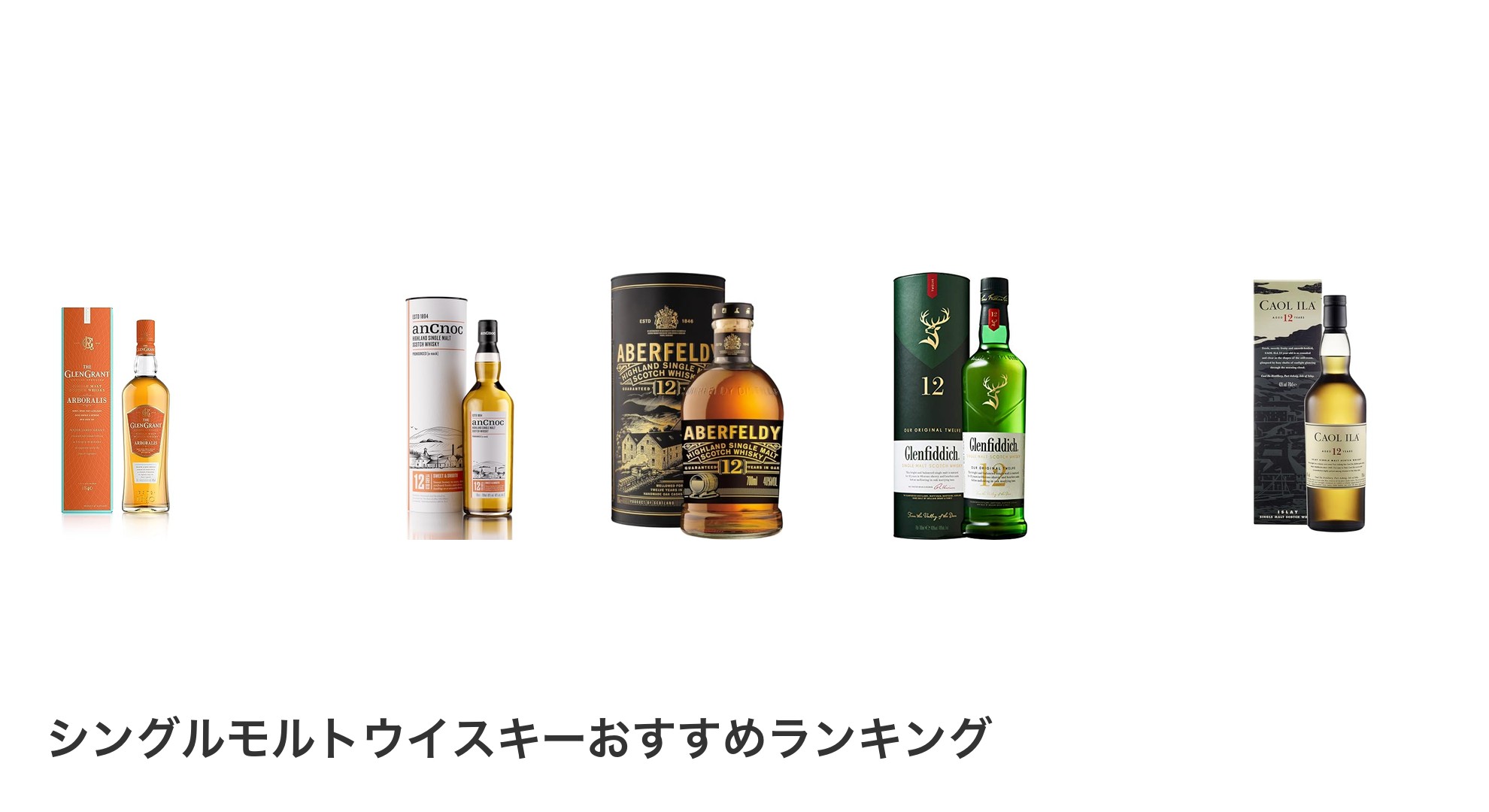 シングルモルトウイスキーのおすすめランキング