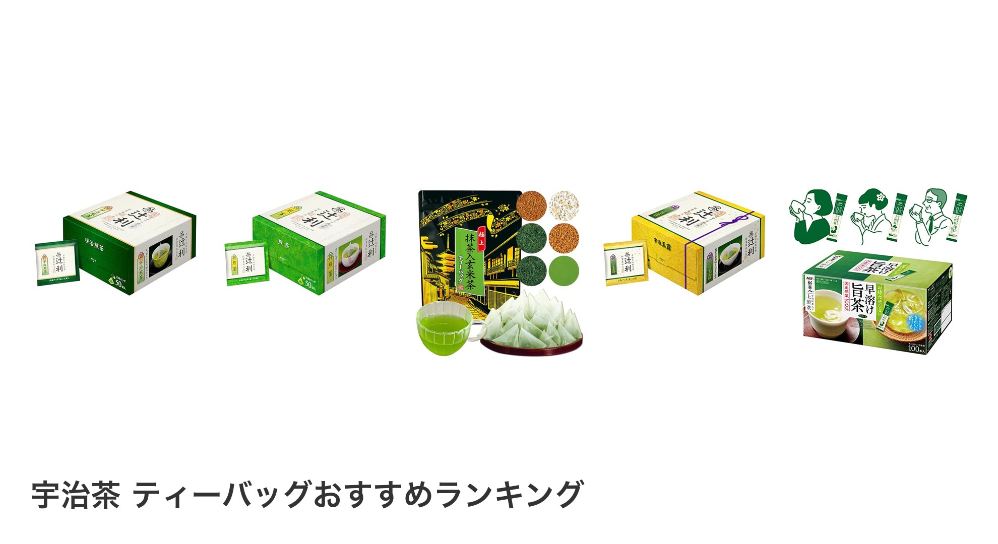 宇治茶 ティーバッグのおすすめランキング