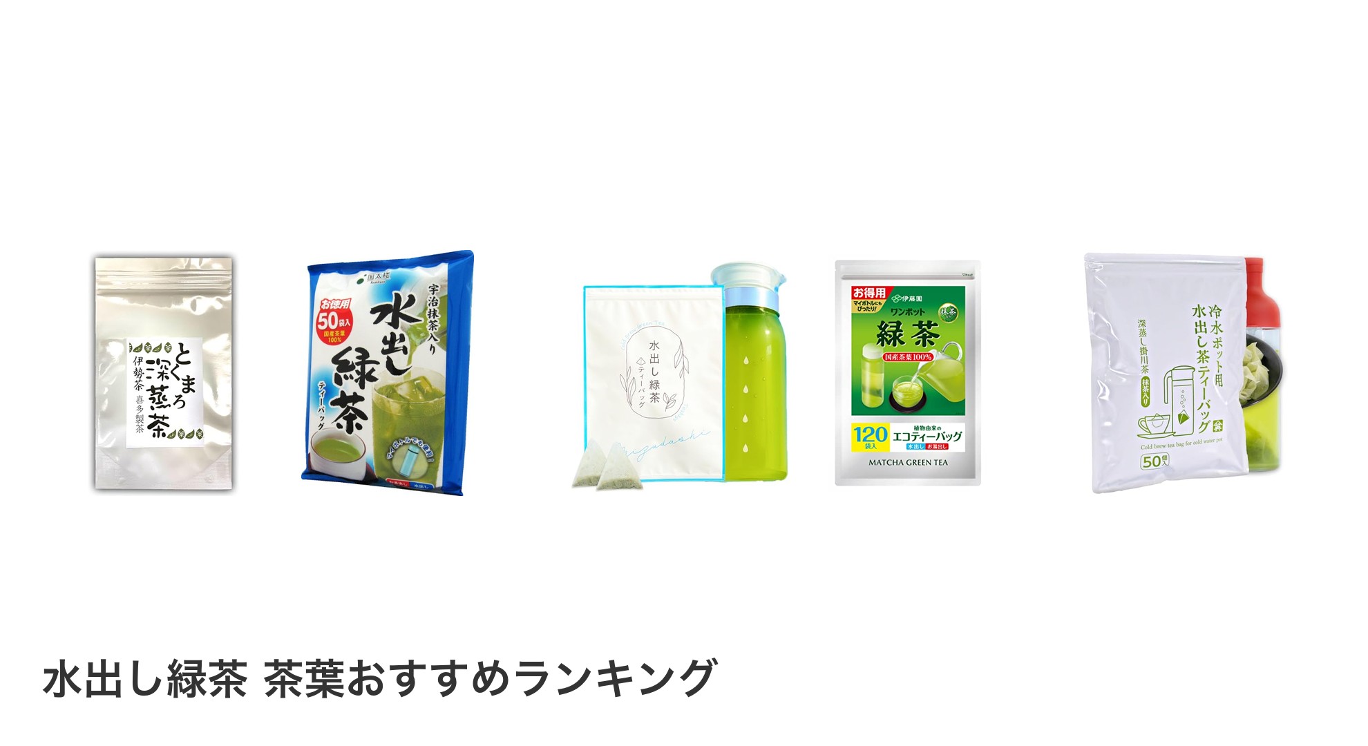 水出し緑茶 茶葉のおすすめランキング