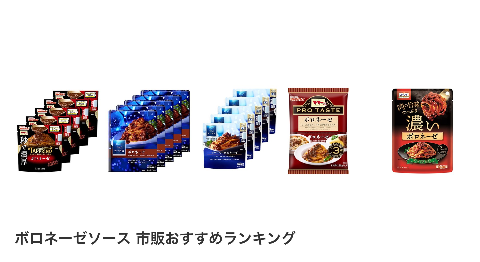 ボロネーゼソース 市販のおすすめランキング