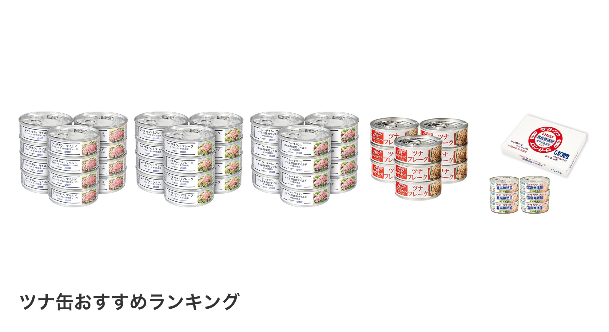 ツナ缶のおすすめランキング