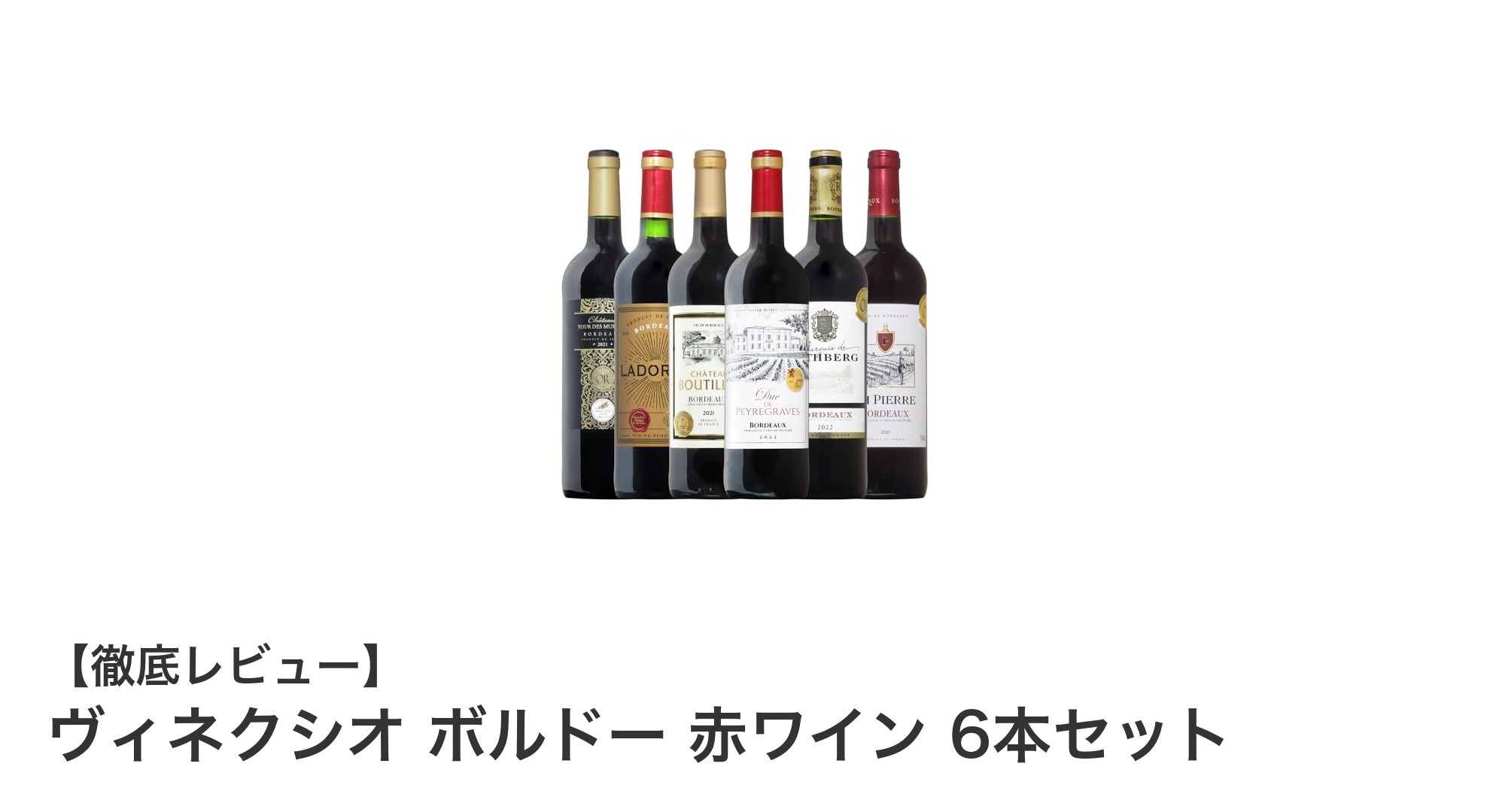 ヴィネクシオ ボルドー赤ワイン6本セットで楽しむ贅沢な飲み比べ体験