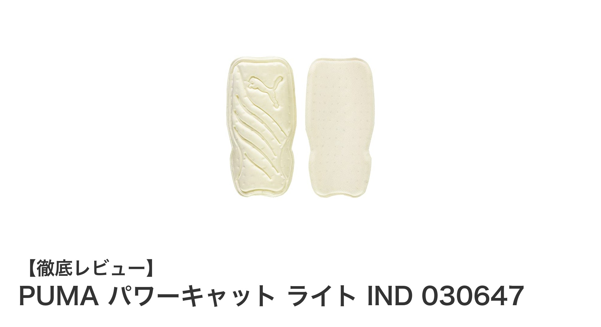 PUMA パワーキャット ライト IND 030647：軽量で快適なインドア用サッカーシンガードの決定版