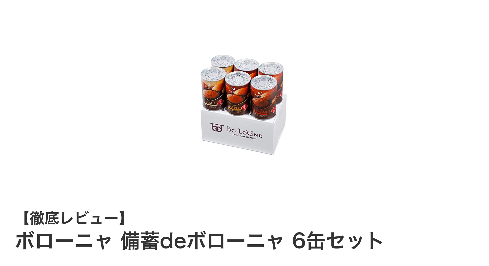 長期保存可能！災害時に頼れるボローニャの缶詰パン6缶セットレビュー