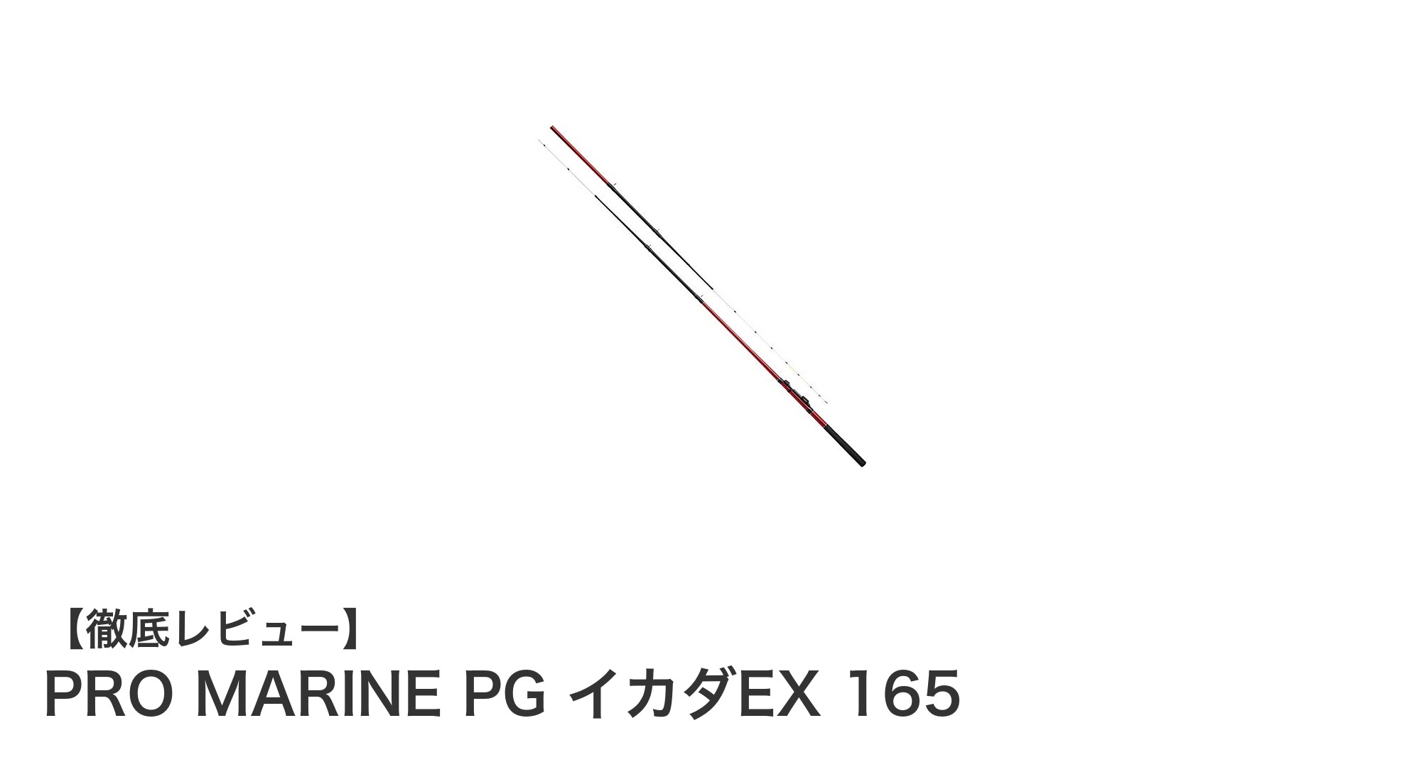 軽量・コンパクトで使いやすい！PRO MARINEのPG イカダEX 165がイカダ釣りを変える