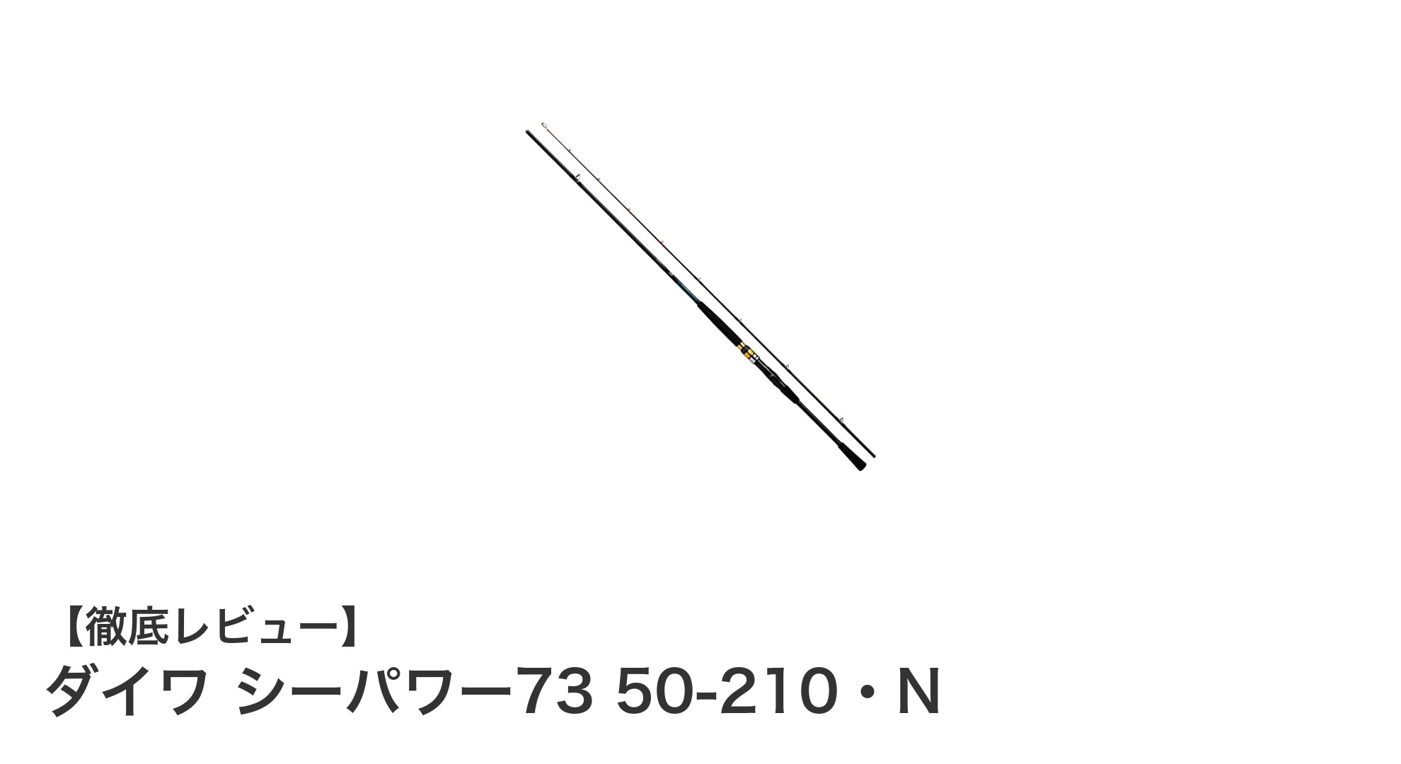 軽量で持ち運びやすい！ダイワ シーパワー73 50-210・Nの魅力を徹底解説