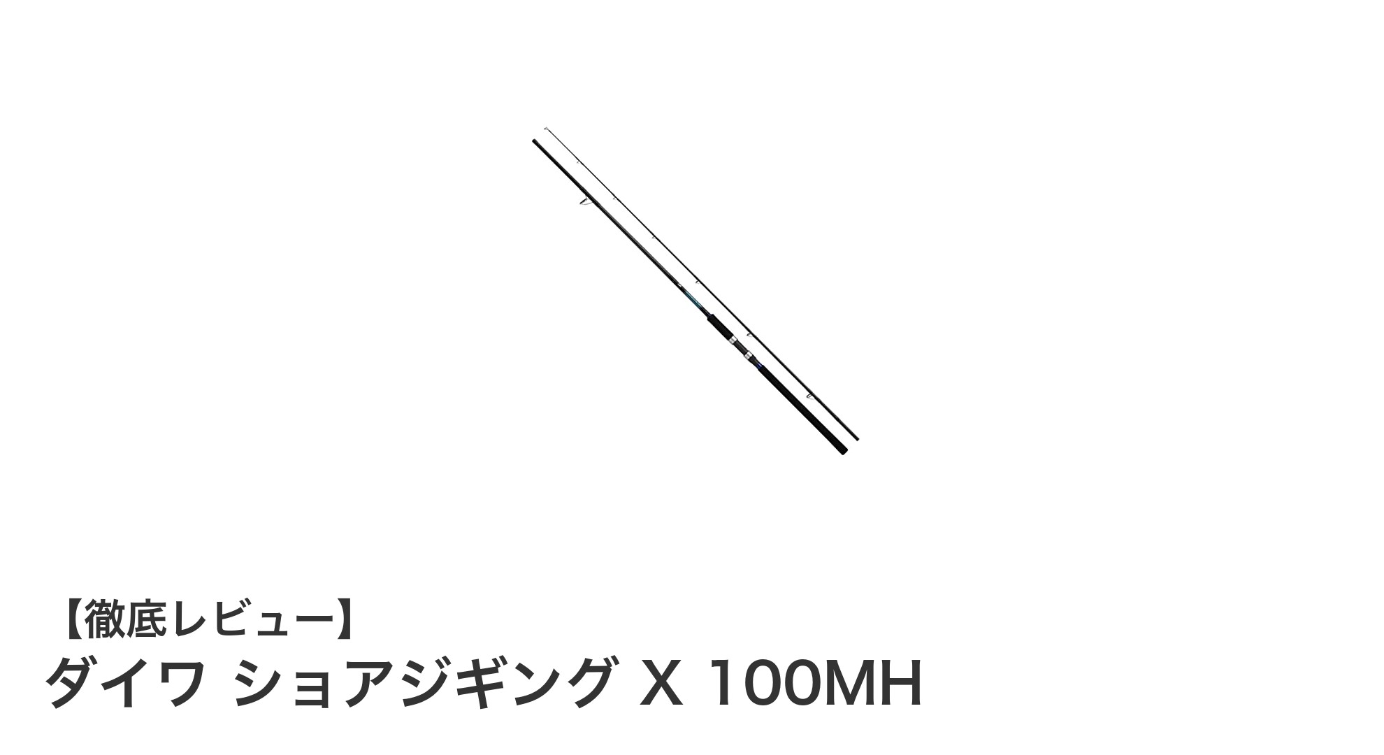 ダイワ ショアジギング X 100MHで楽しむ軽量＆パワフルなショアジギング体験