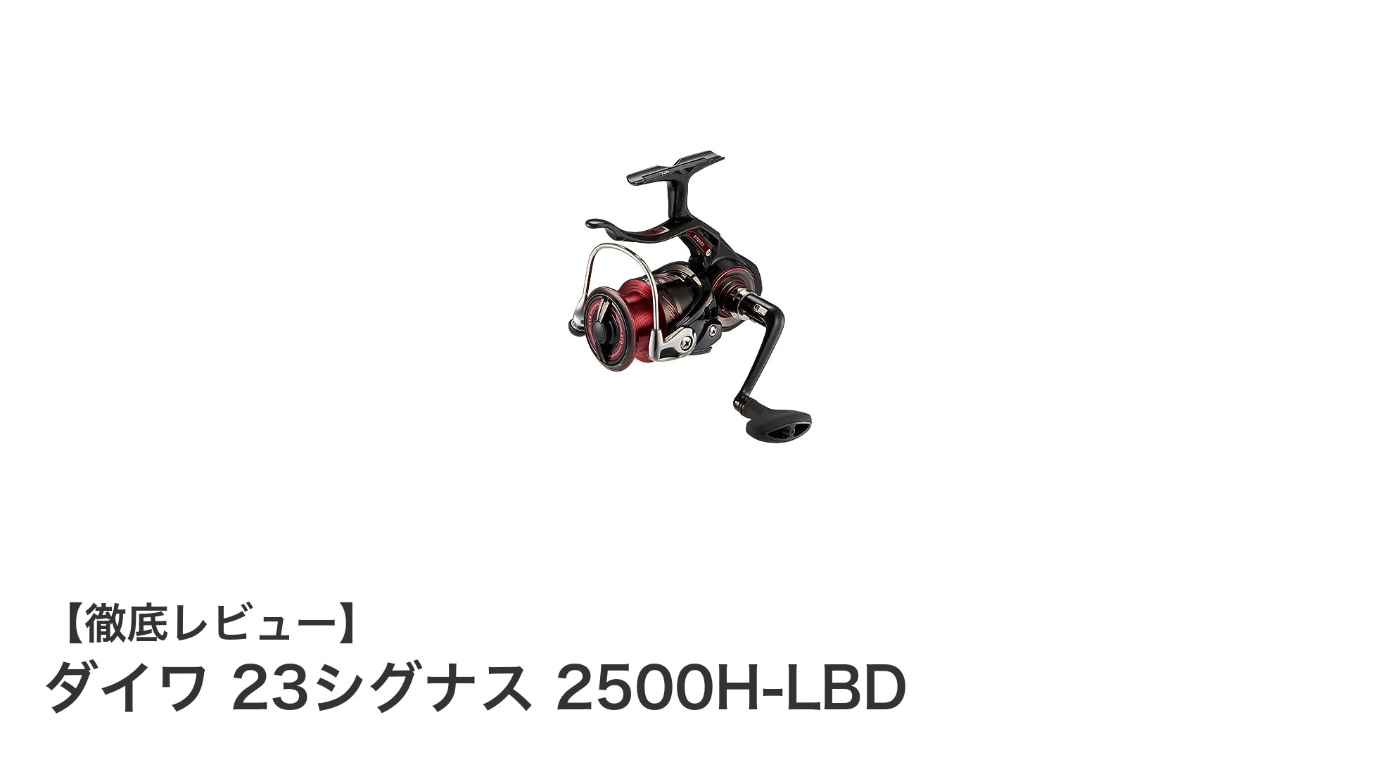 軽量＆高性能！ダイワ 23シグナス 2500H-LBDで磯釣りを極める