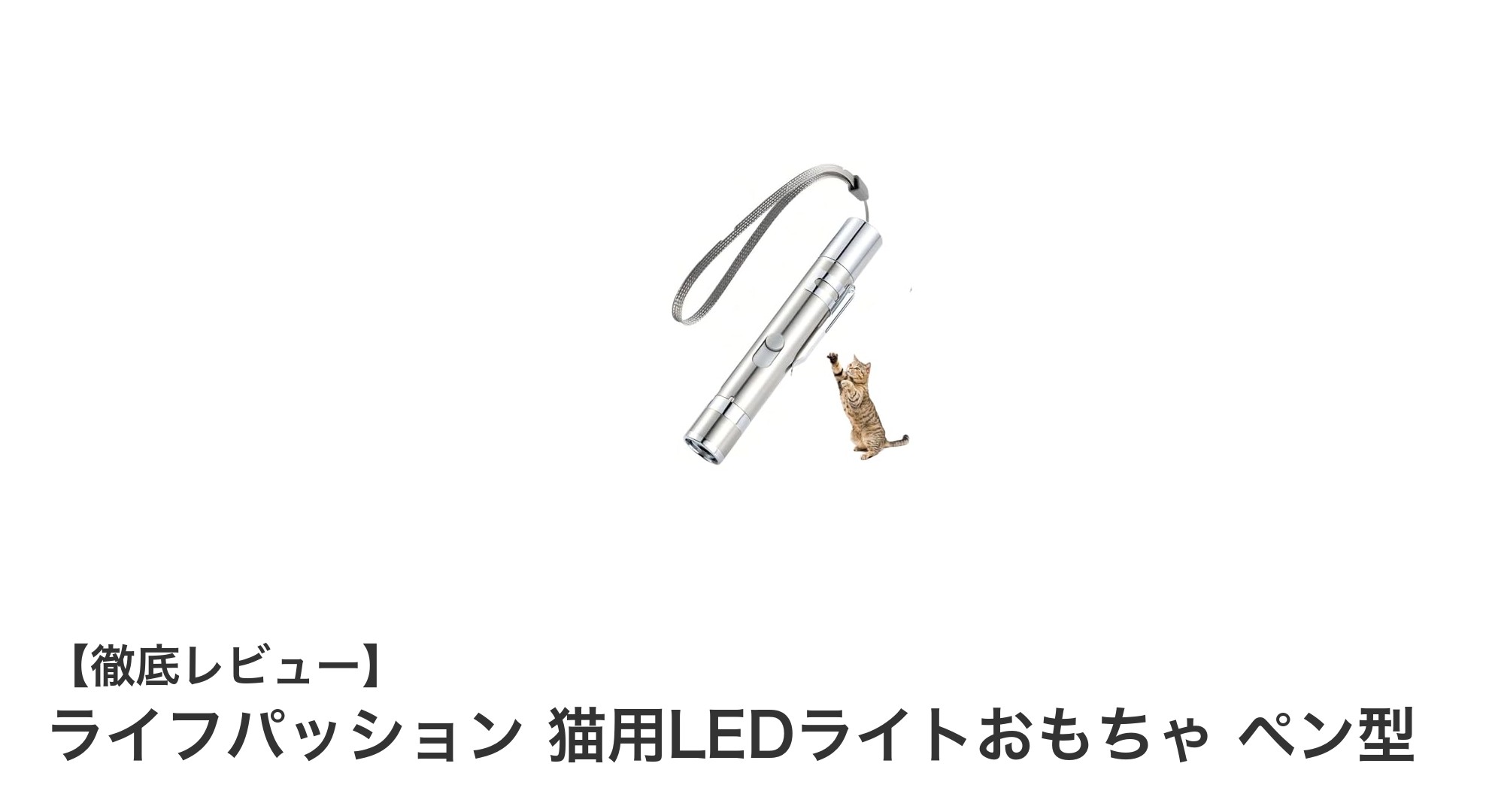 猫の好奇心を刺激する！ライフパッション猫用LEDライトおもちゃの魅力とは？